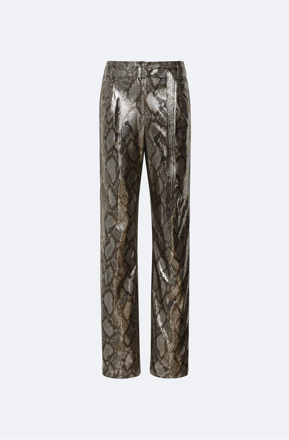 Metal Snake Belted Pant - LAPOINTE