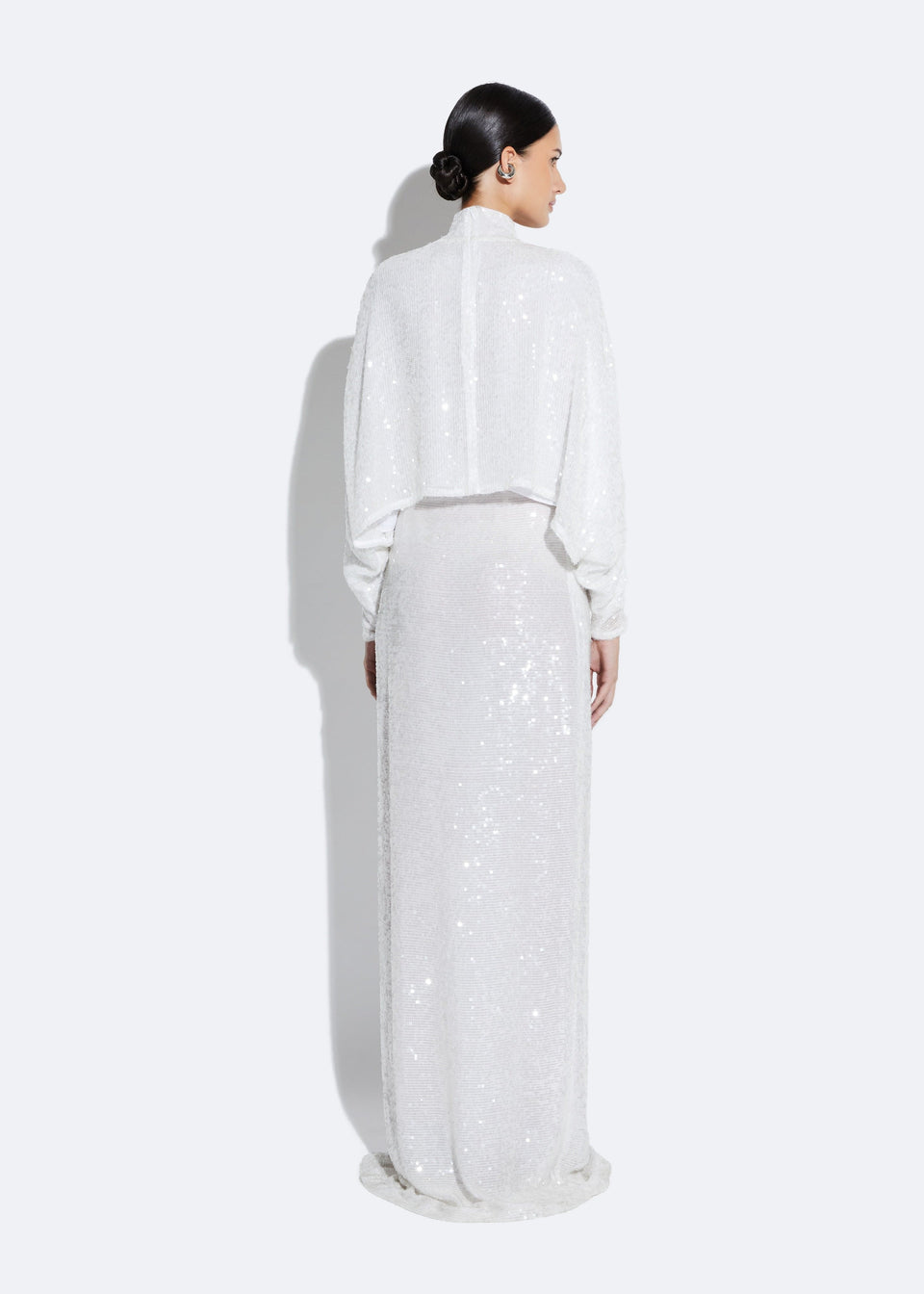 Sequin Maxi Skirt