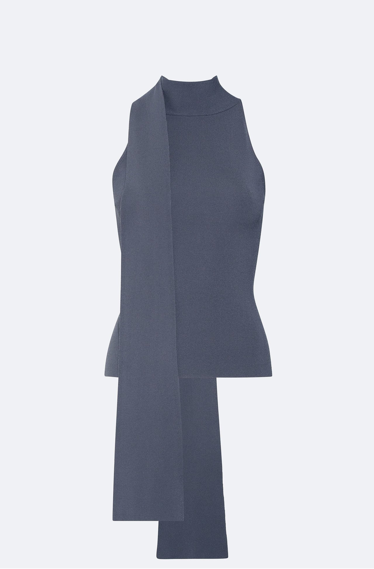 Matte Viscose Halterneck Top - LAPOINTE