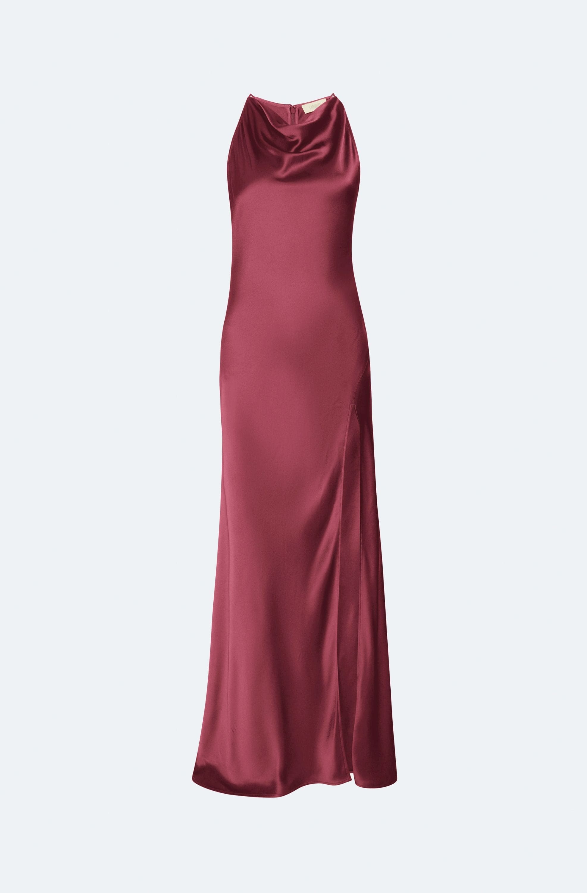 Satin Halter Gown - LAPOINTE