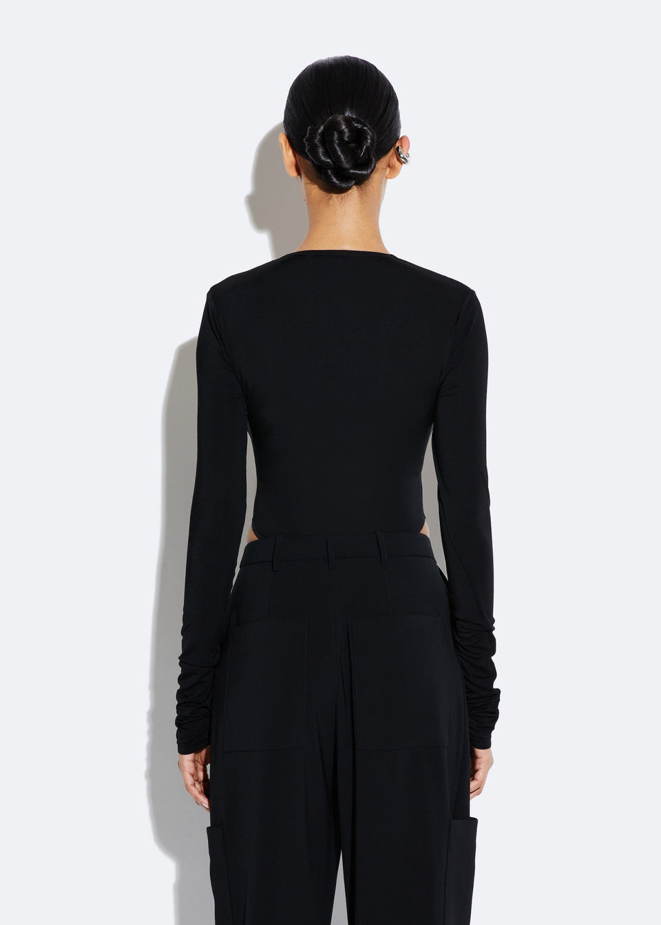 Jersey Long Sleeve Bodysuit - LAPOINTE