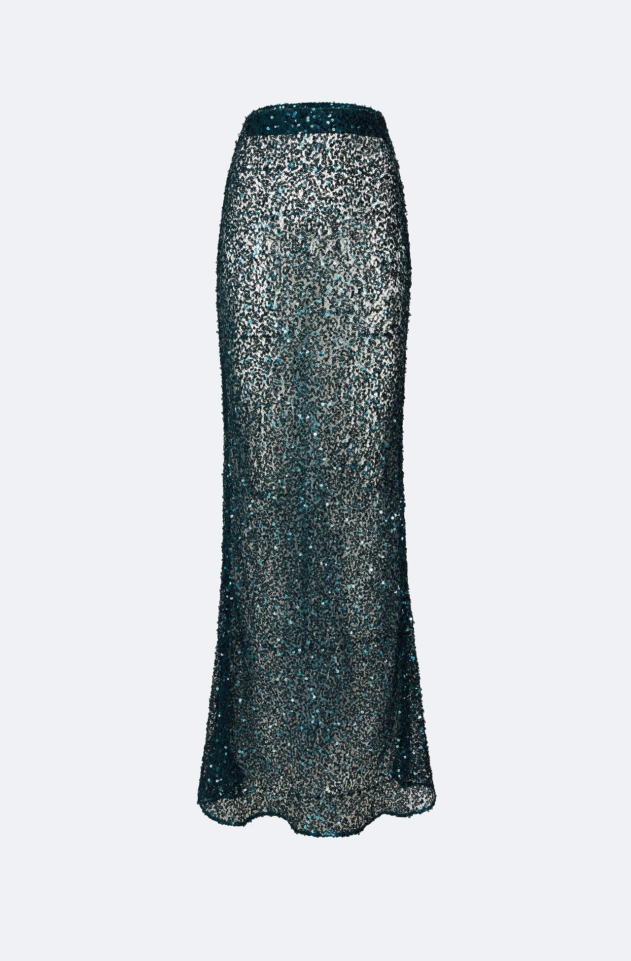 Net Paillette Maxi Skirt - LAPOINTE