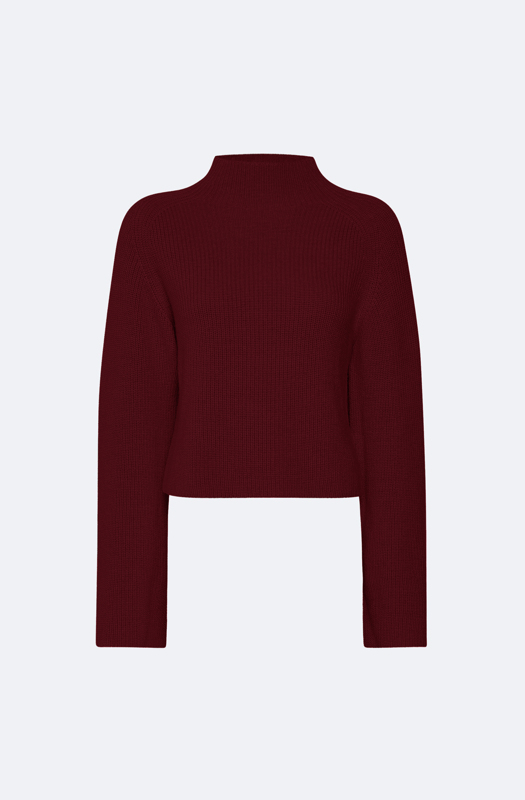 Merino Mock Neck Sweater - LAPOINTE