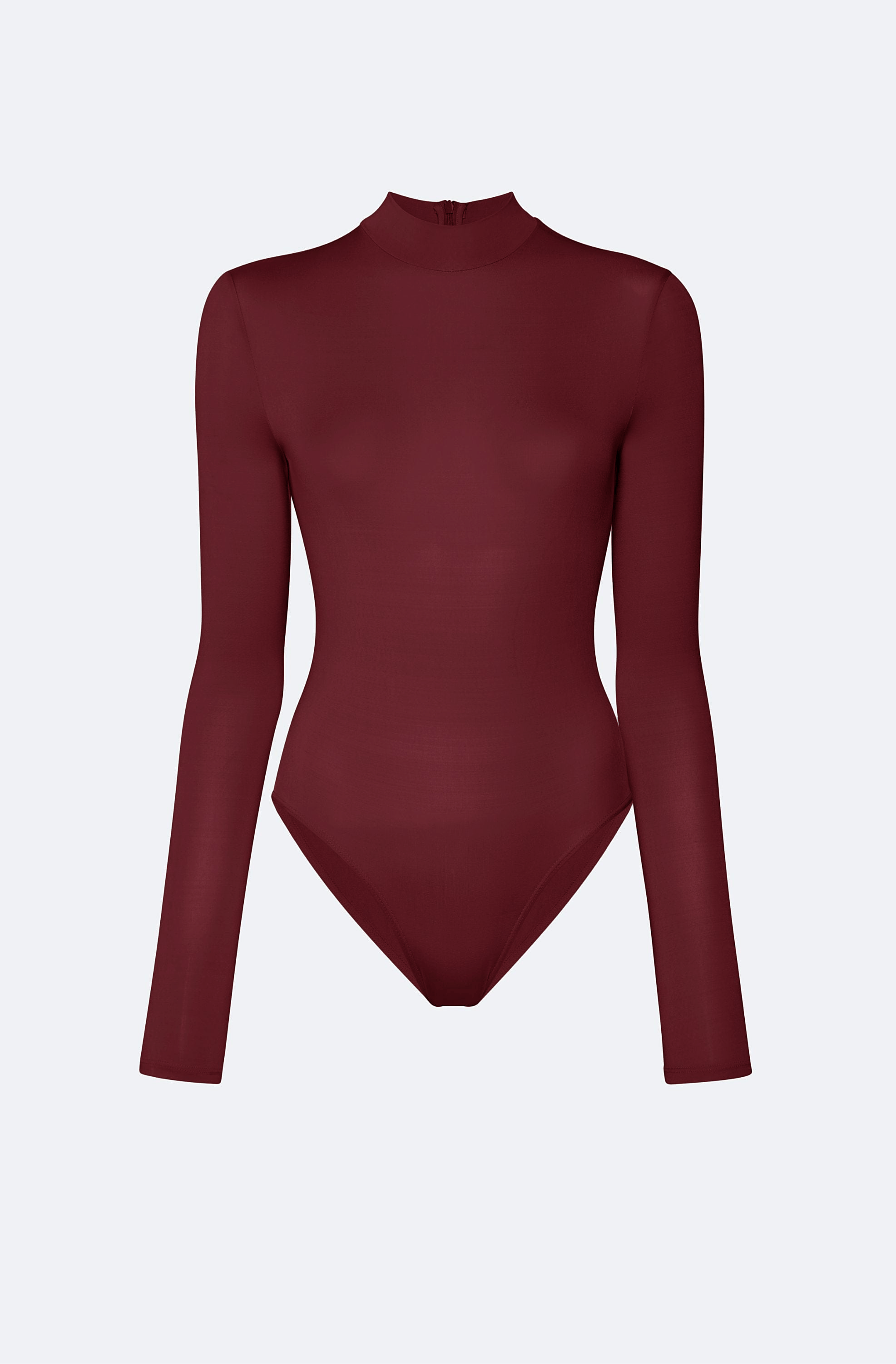 Jersey Mock Neck Bodysuit - LAPOINTE