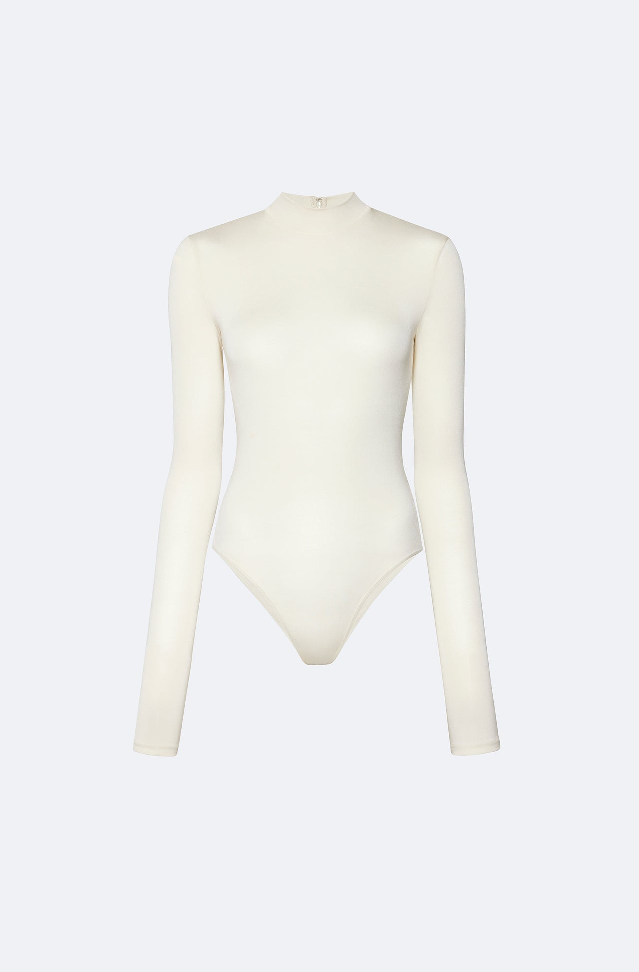 Jersey Mock Neck Bodysuit - LAPOINTE