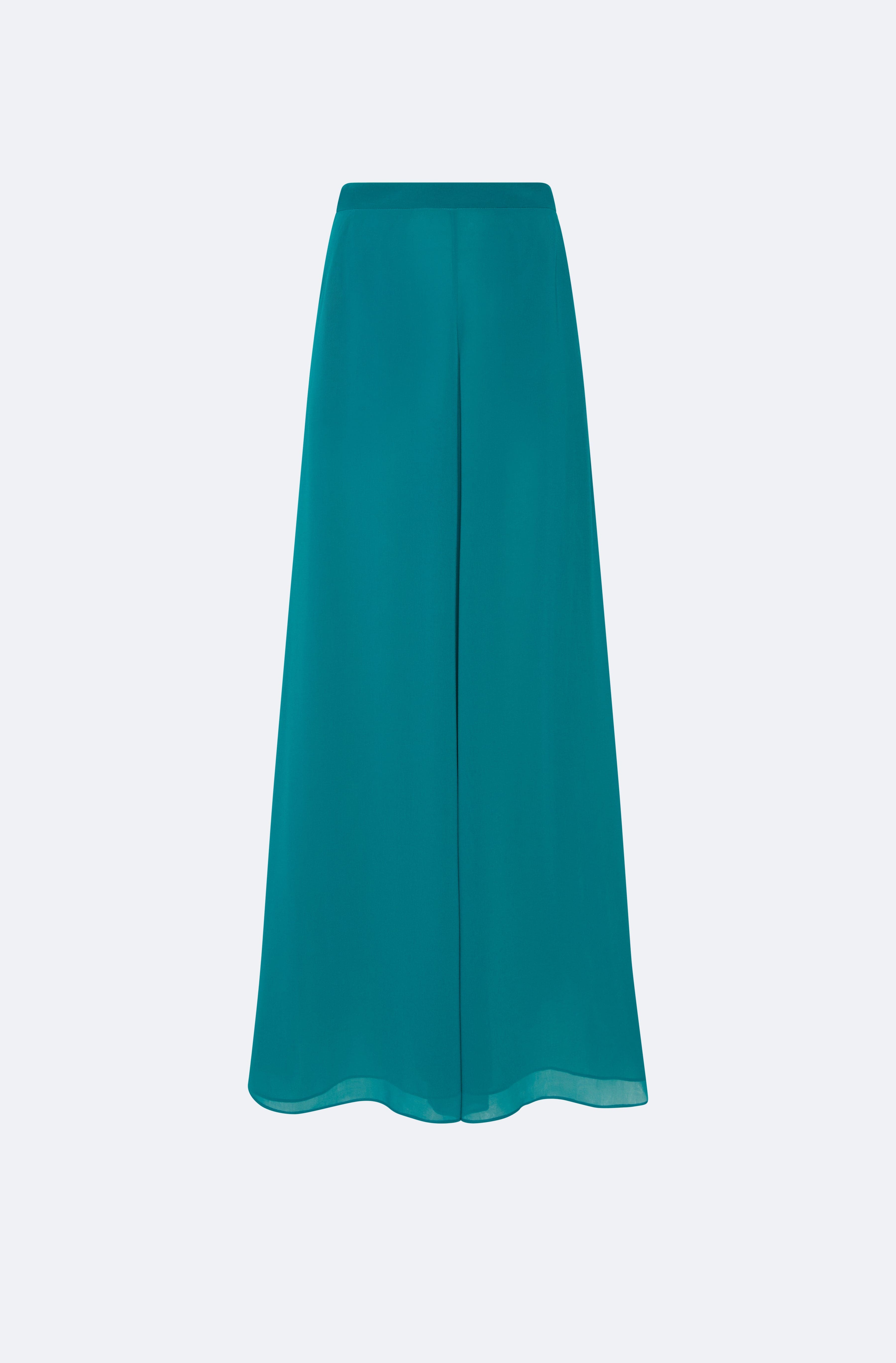 Lightweight Georgette Wide Leg Pant With Pockets - LAPOINTE