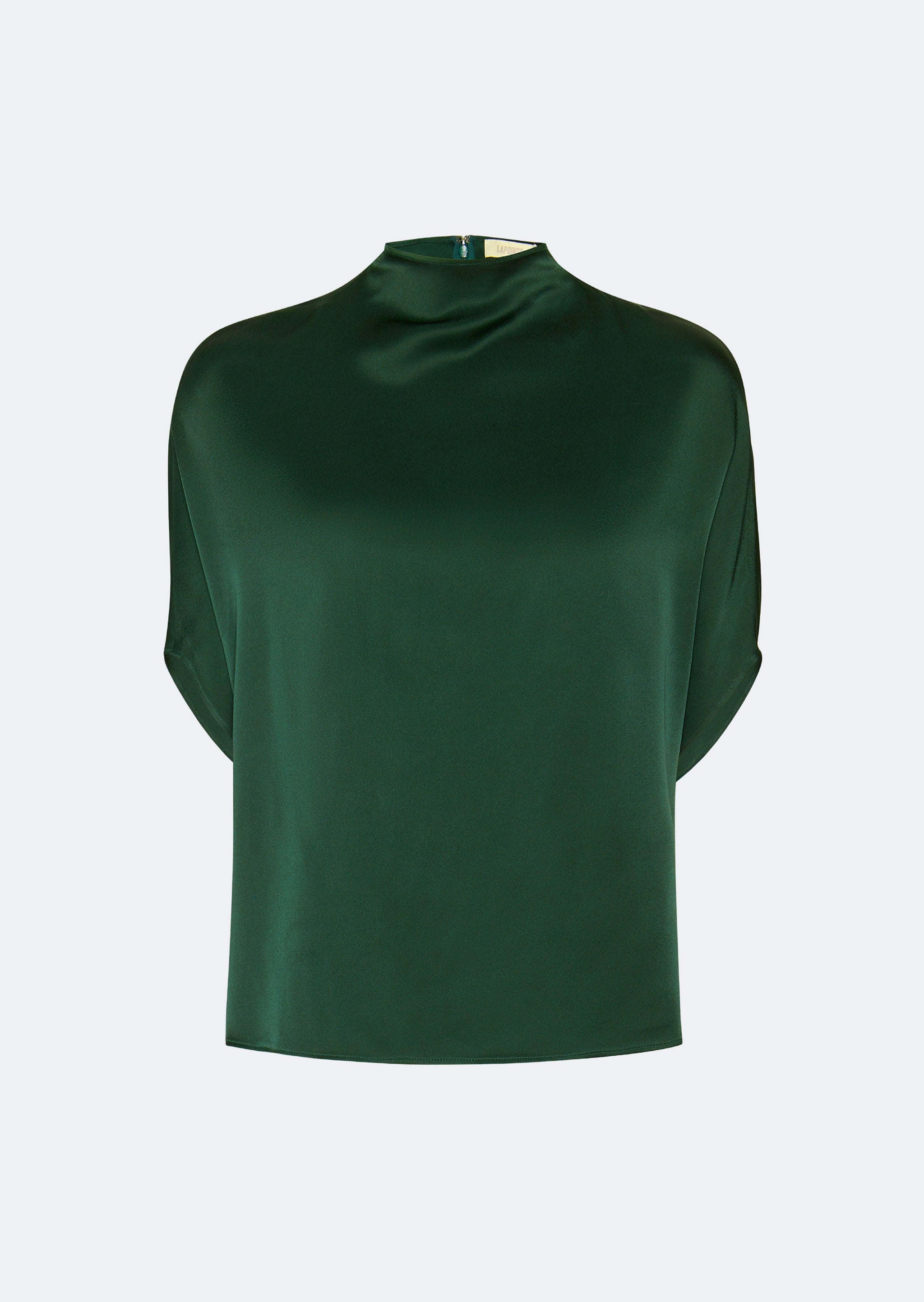 Satin Cape Tee