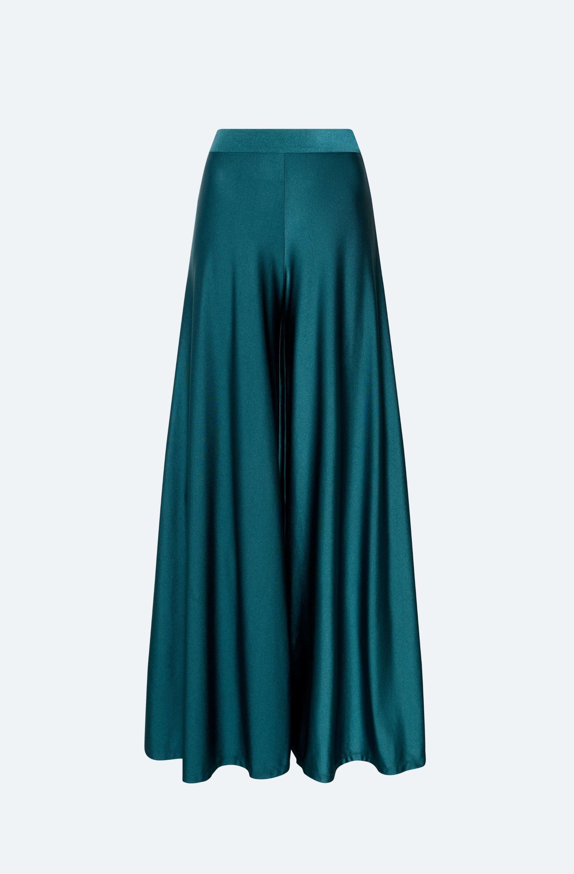 Shine Jersey Wide Leg Pant - LAPOINTE