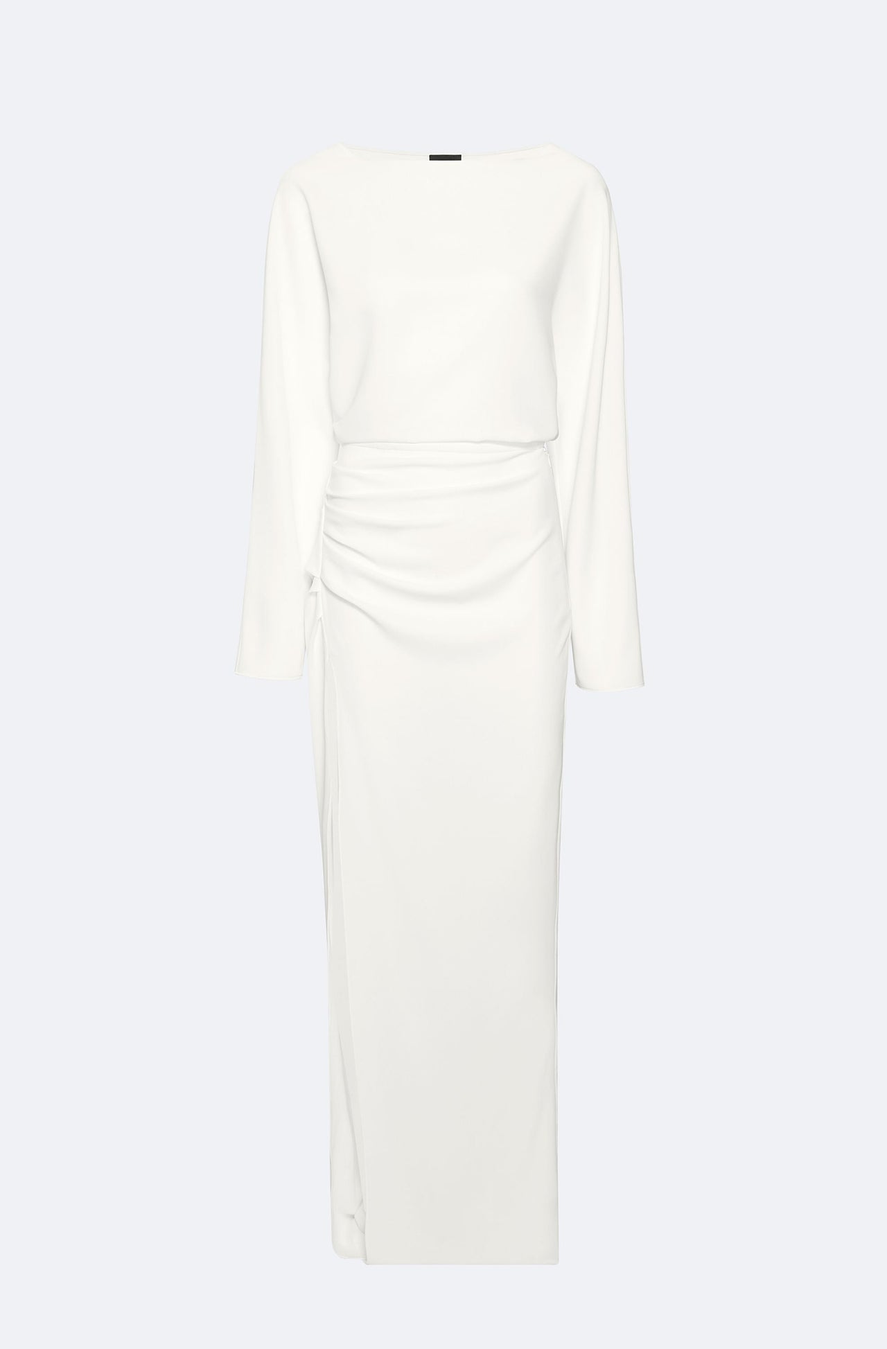 Stretch Drape Crepe Off The Shoulder Dress - LAPOINTE