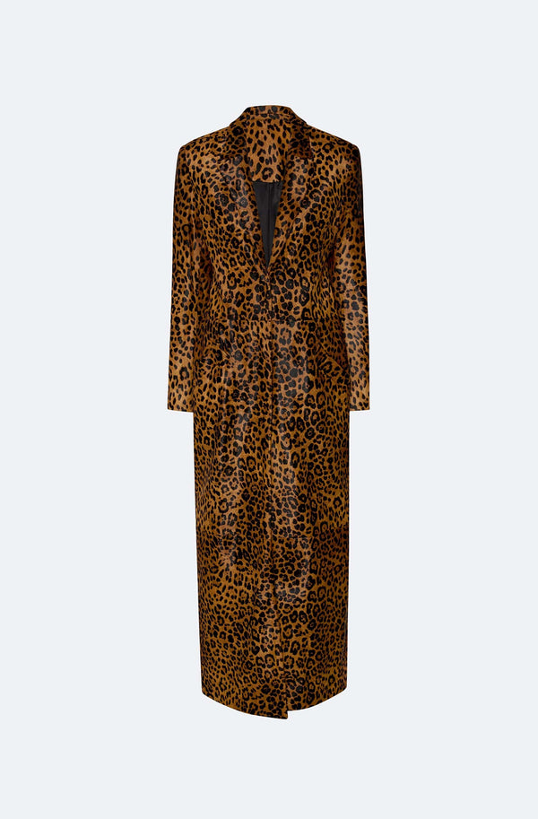 Leopard Calf Hair Coat - LAPOINTE