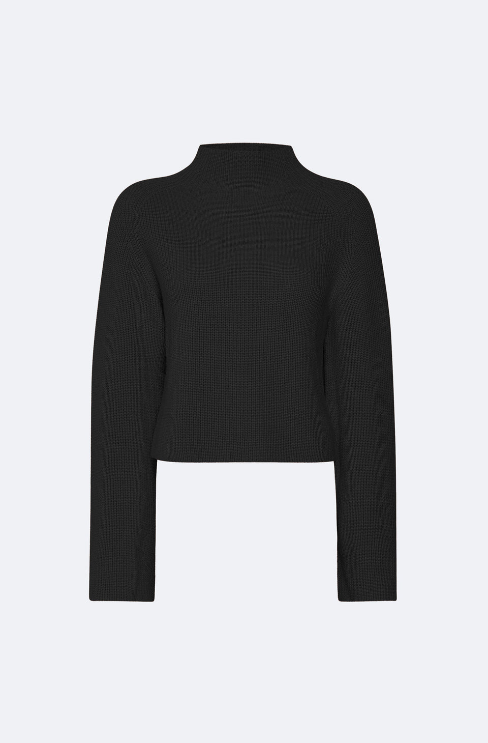 Merino Mock Neck Sweater
