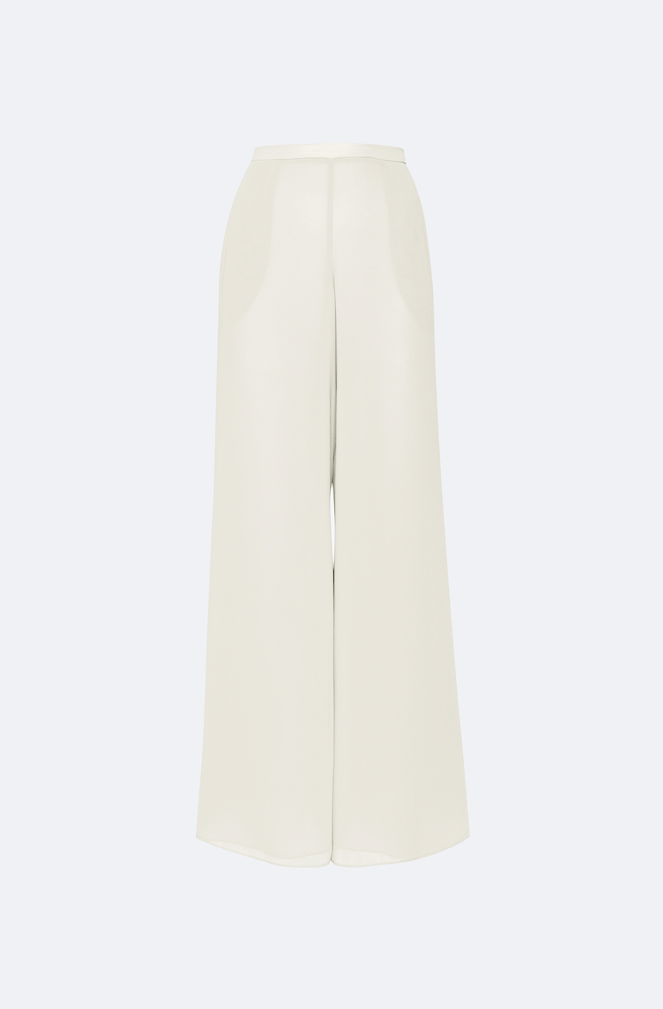 Lightweight Georgette Wide Leg Pant With Pockets - LAPOINTE