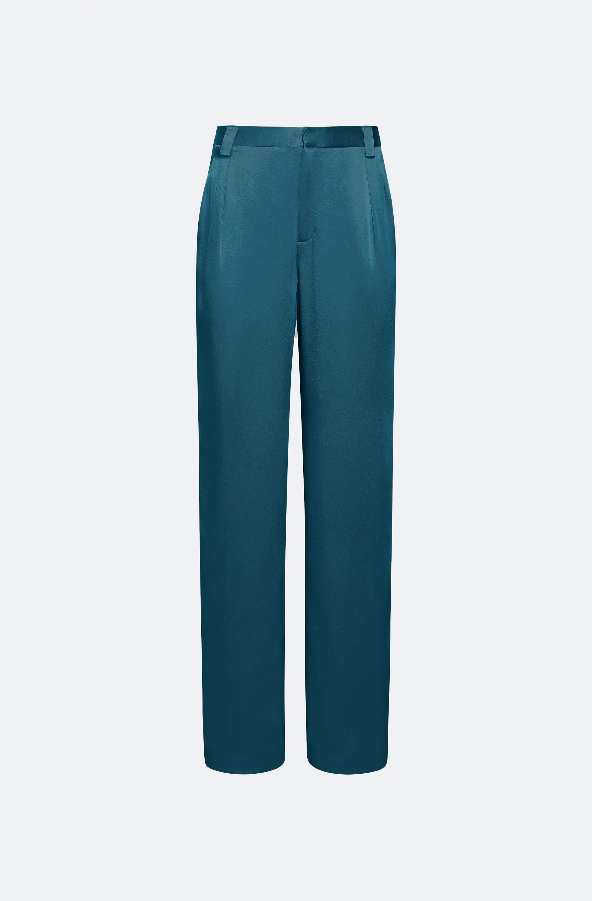 Satin Relaxed Pleated Pant - LAPOINTE