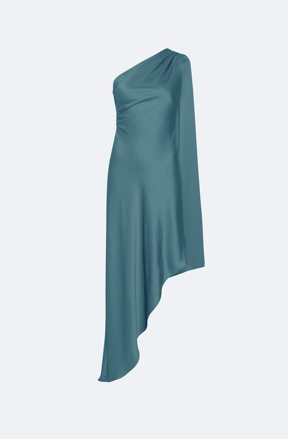 Satin One Shoulder Dress - LAPOINTE