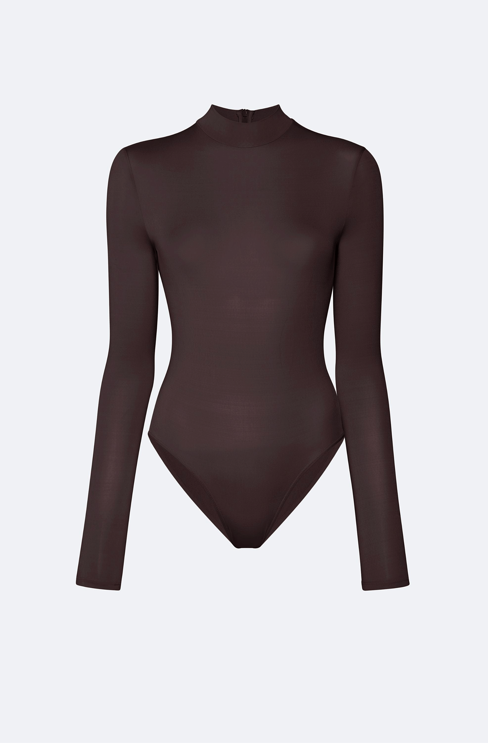 Jersey Mock Neck Bodysuit - LAPOINTE