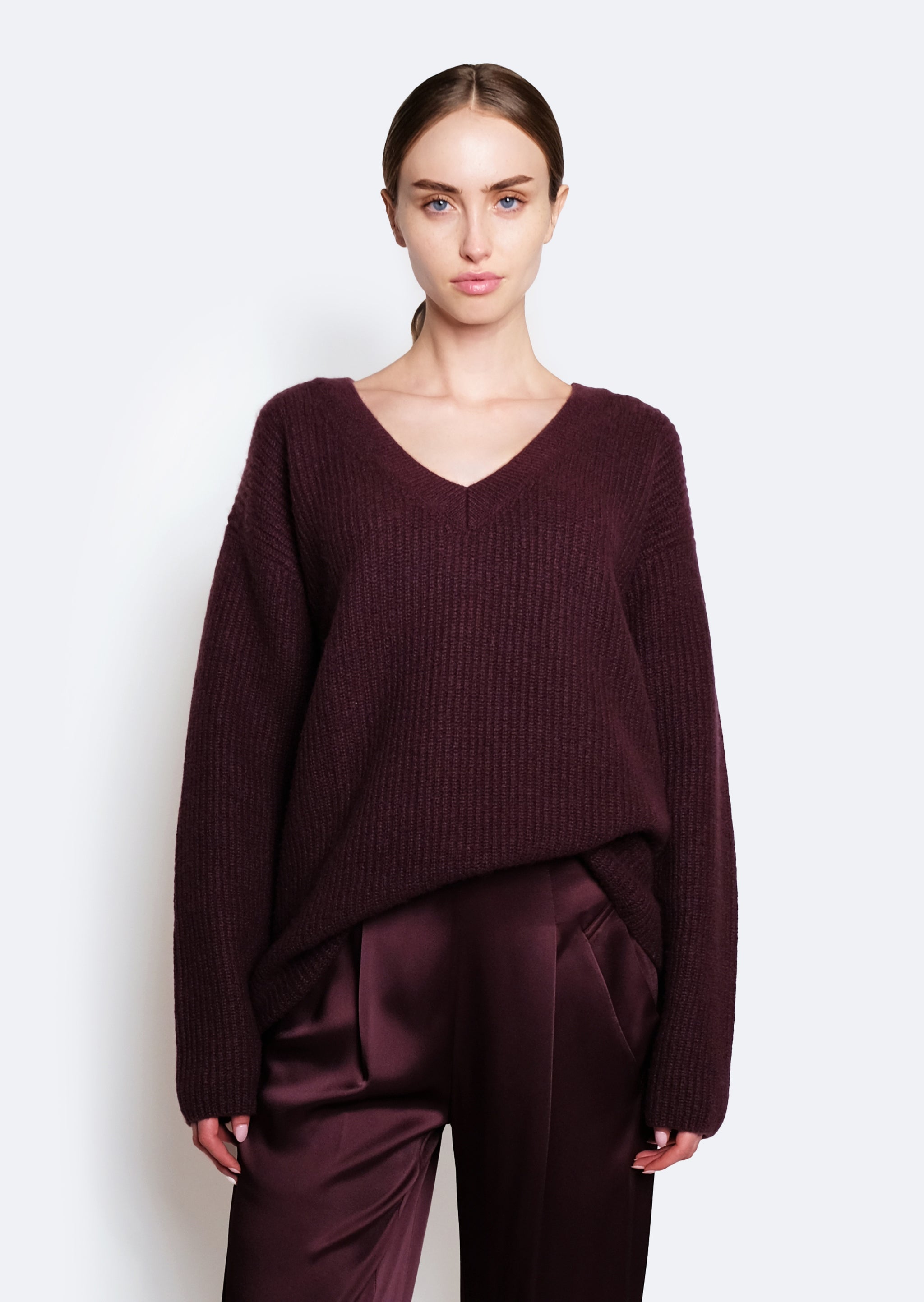 Cashmere V Neck Sweater