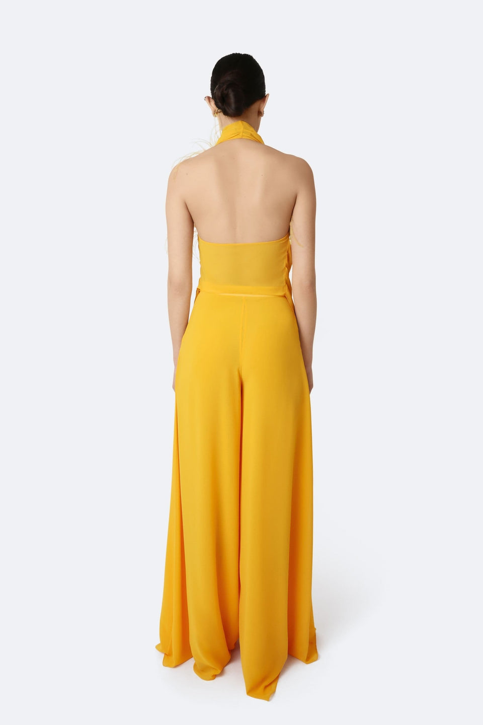 Lightweight Georgette Wide Leg Pant - LAPOINTE