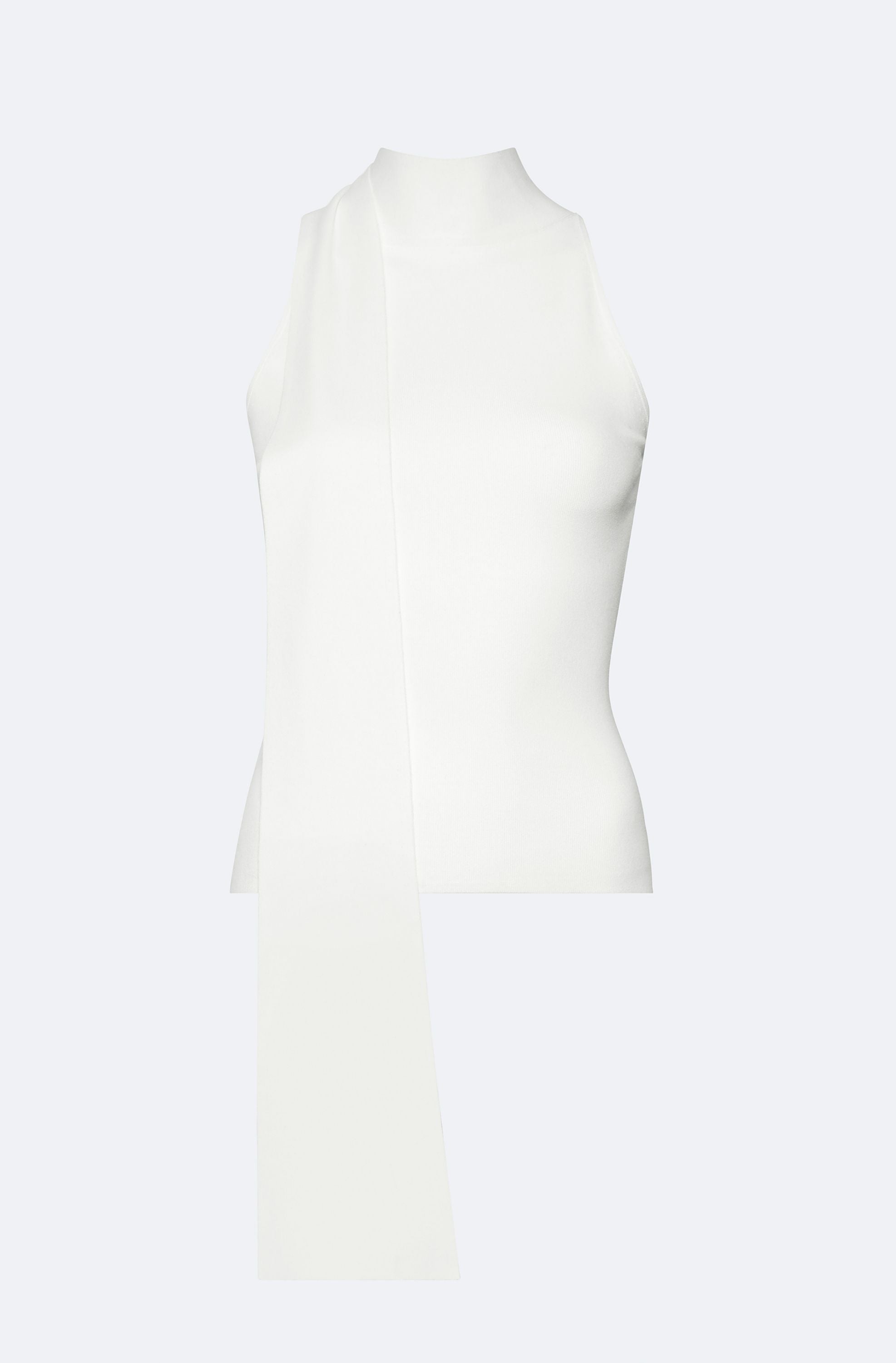 Matte Viscose Halterneck Top
