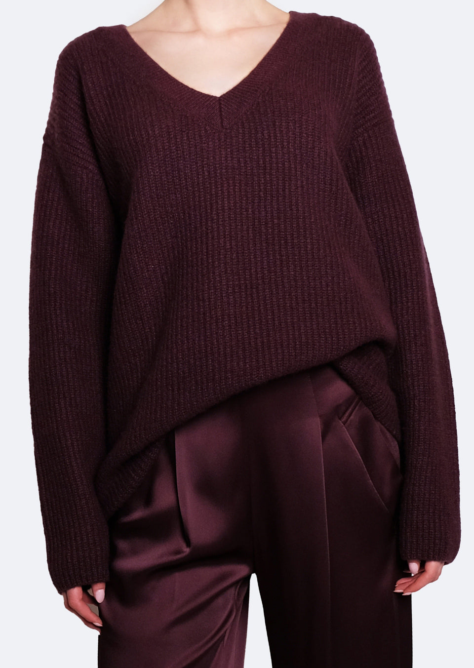 Cashmere V Neck Sweater