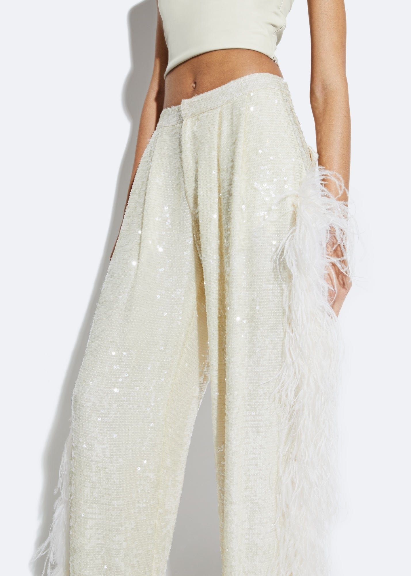 Glitter trouser outlet
