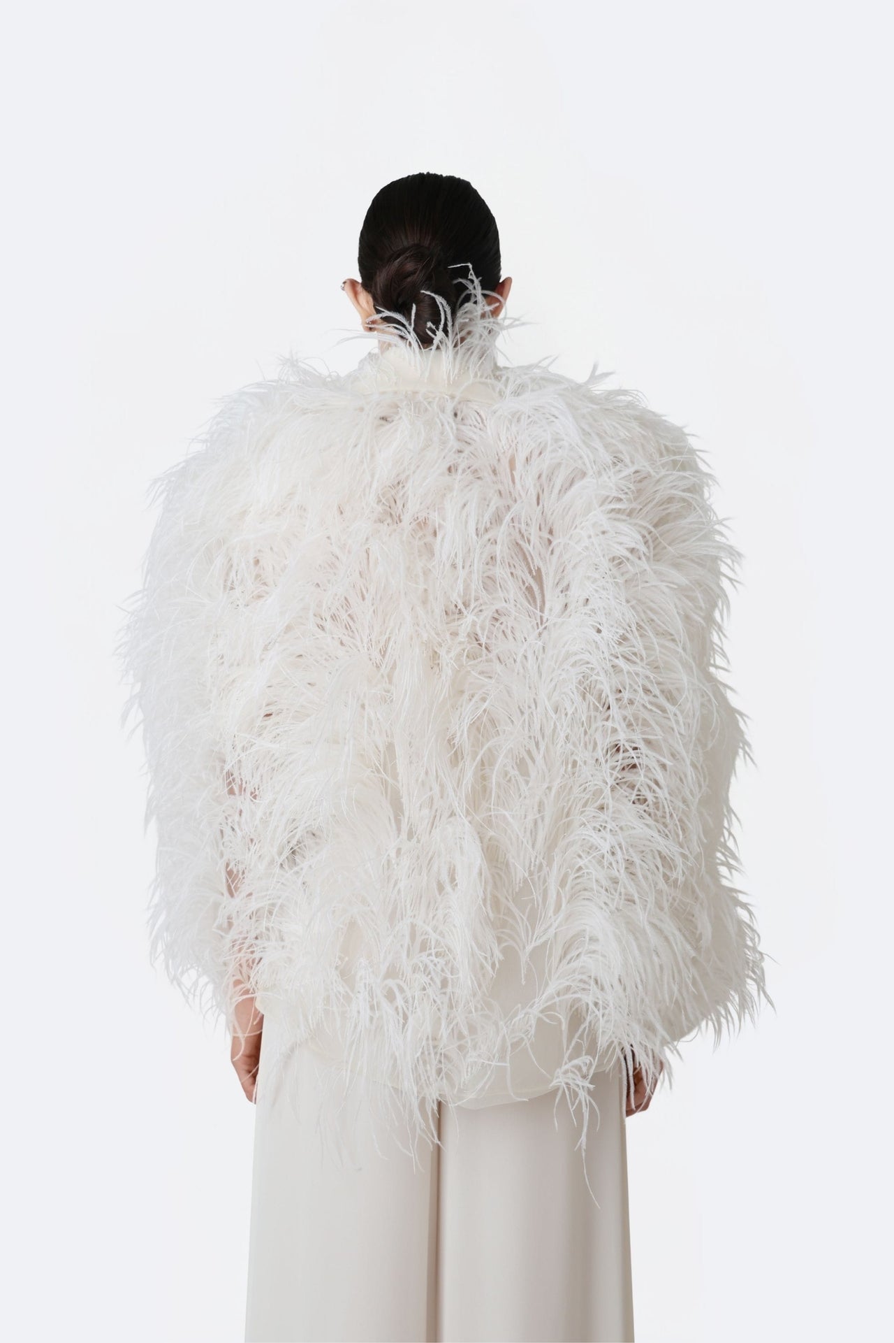 Marbled Feathers Jacket - LAPOINTE