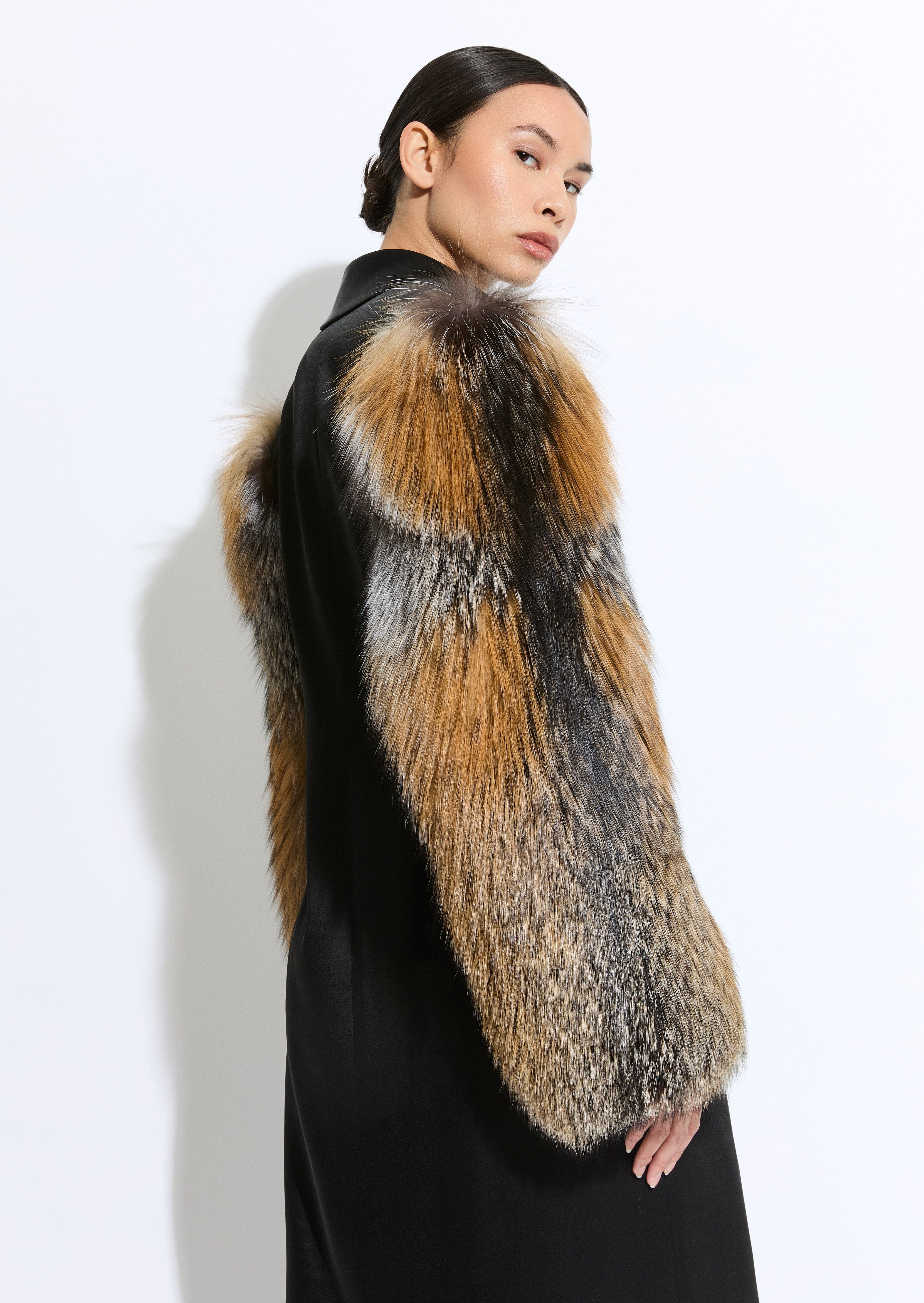 Convertible Faux Fur Tippet Coat Sサイズ Convertible Faux Fur Tippet Coat Sサイズ Convertible Faux