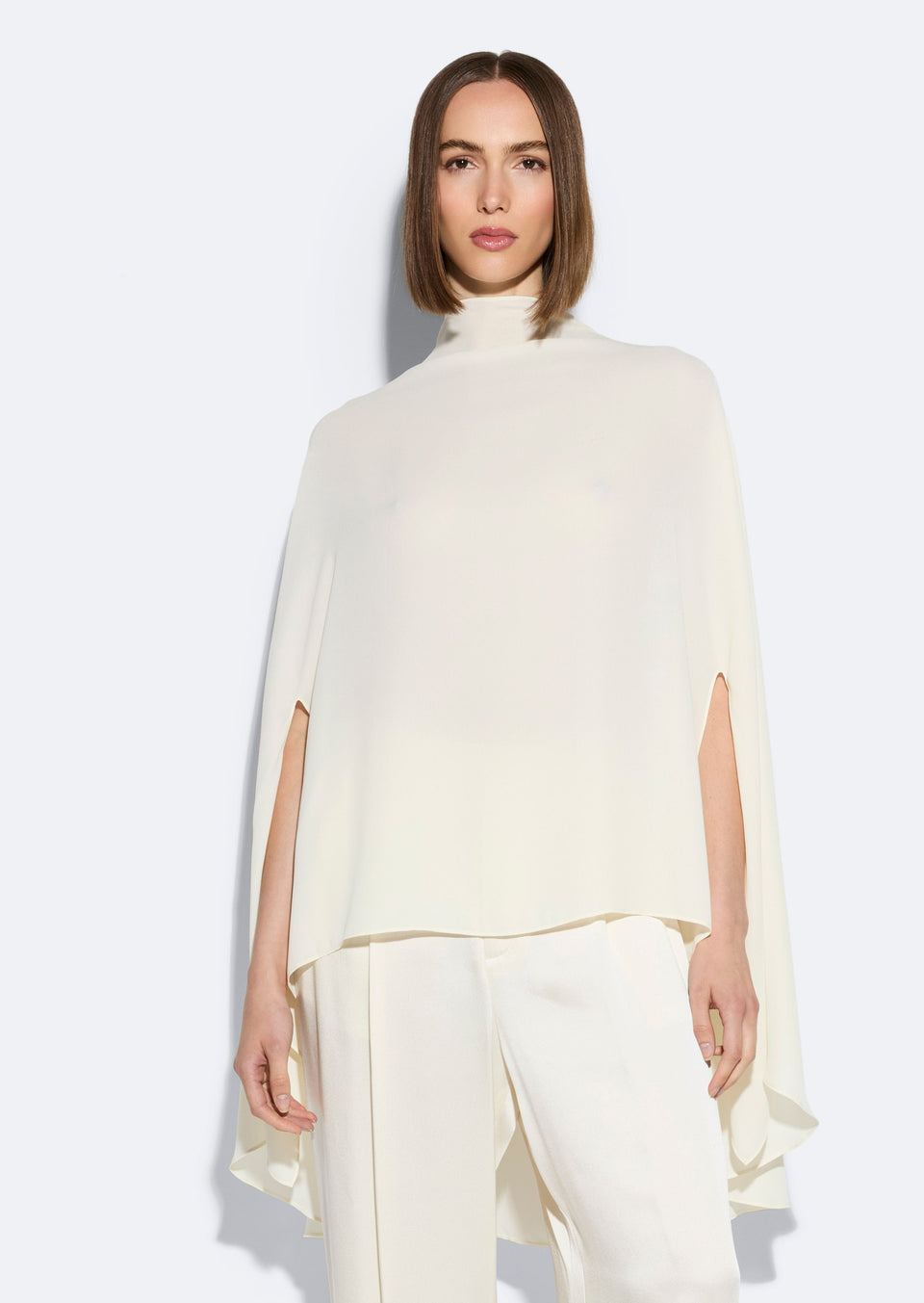 Georgette Oversized Cape Tee