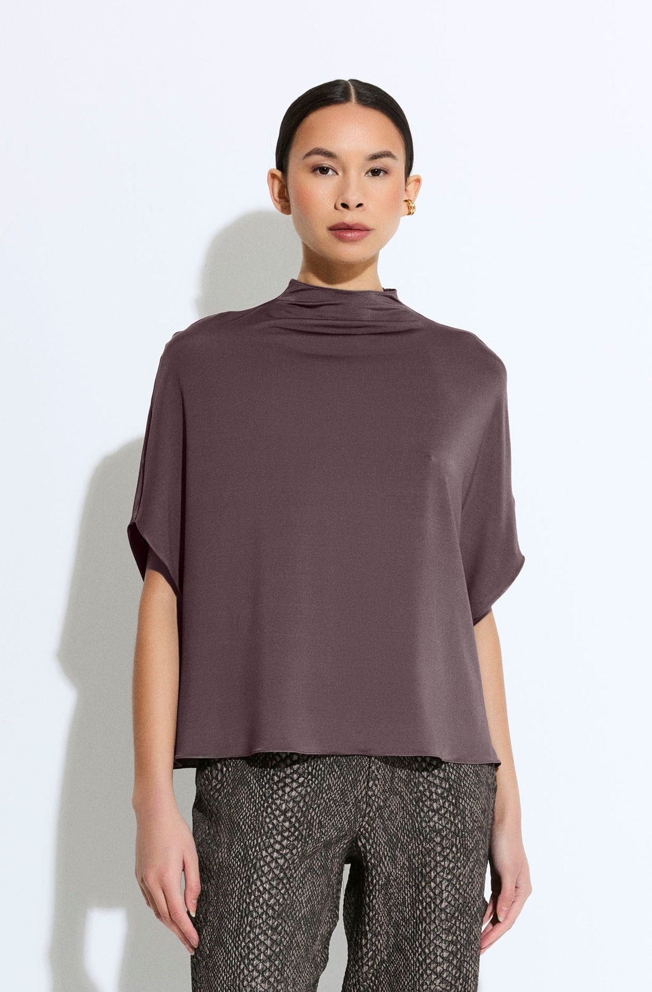 Lightweight Jersey Cape Tee