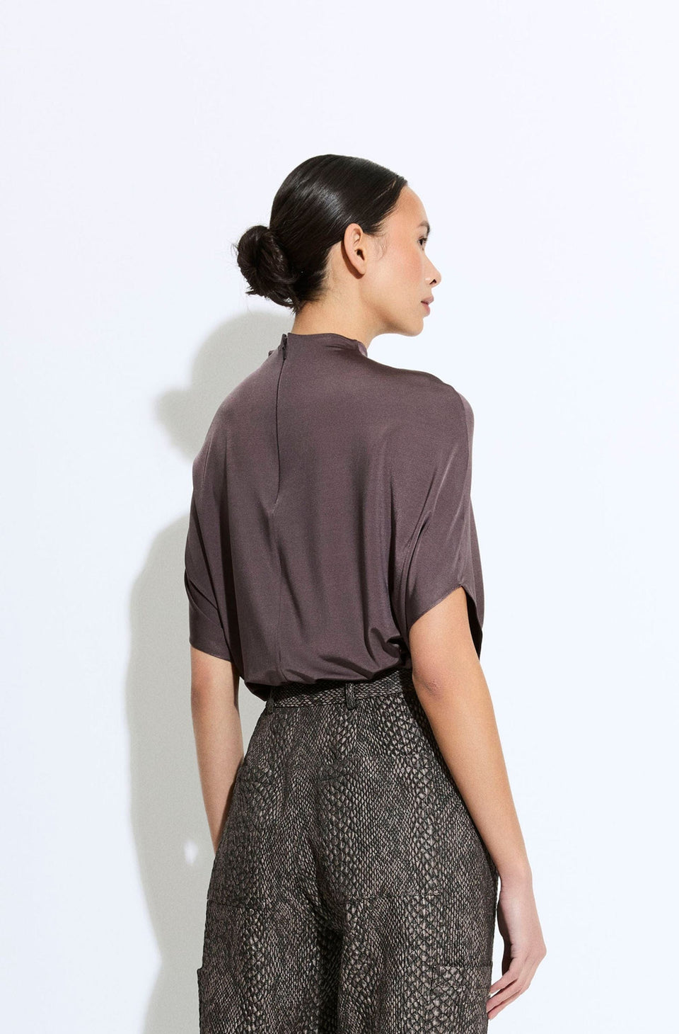 Lightweight Jersey Cape Tee