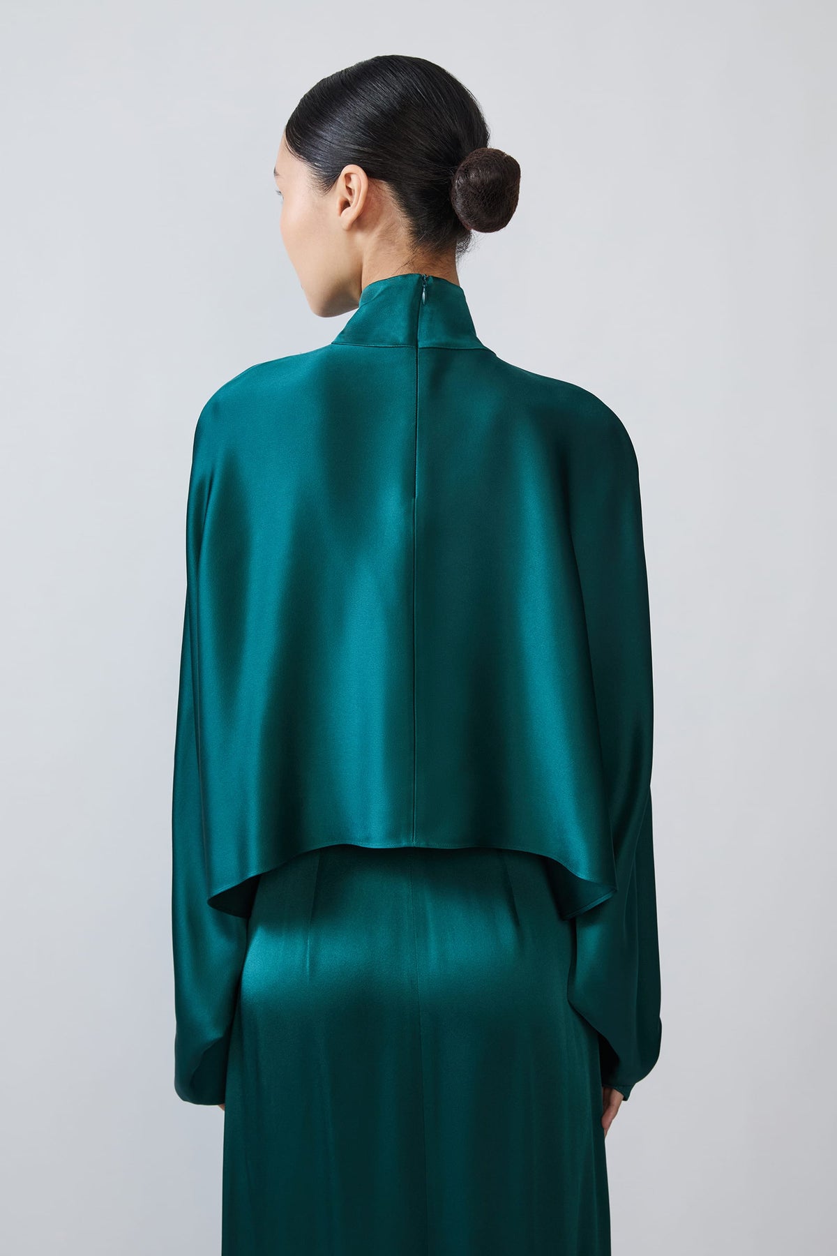 Satin Caftan Top