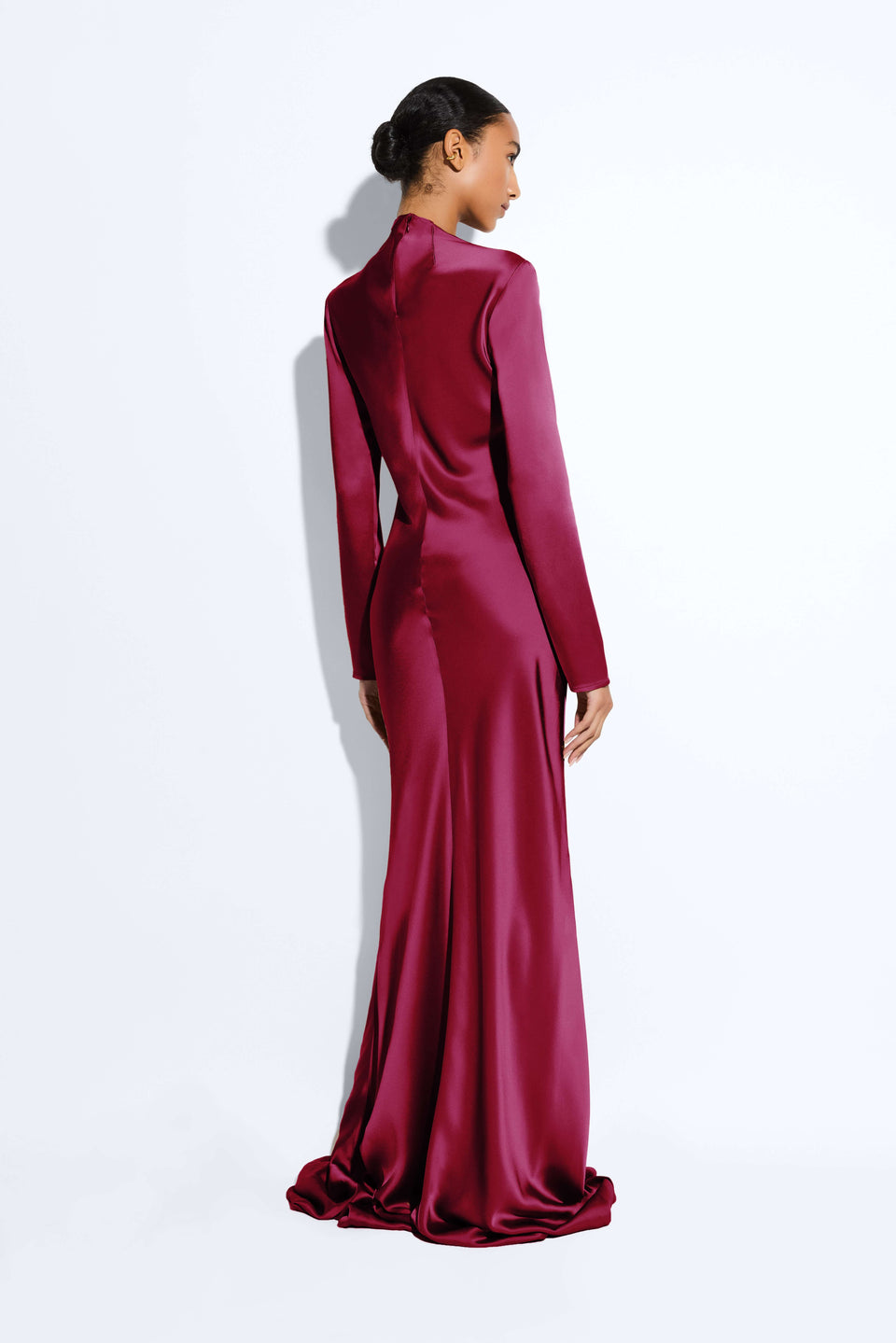 Satin Tab Gown - LAPOINTE