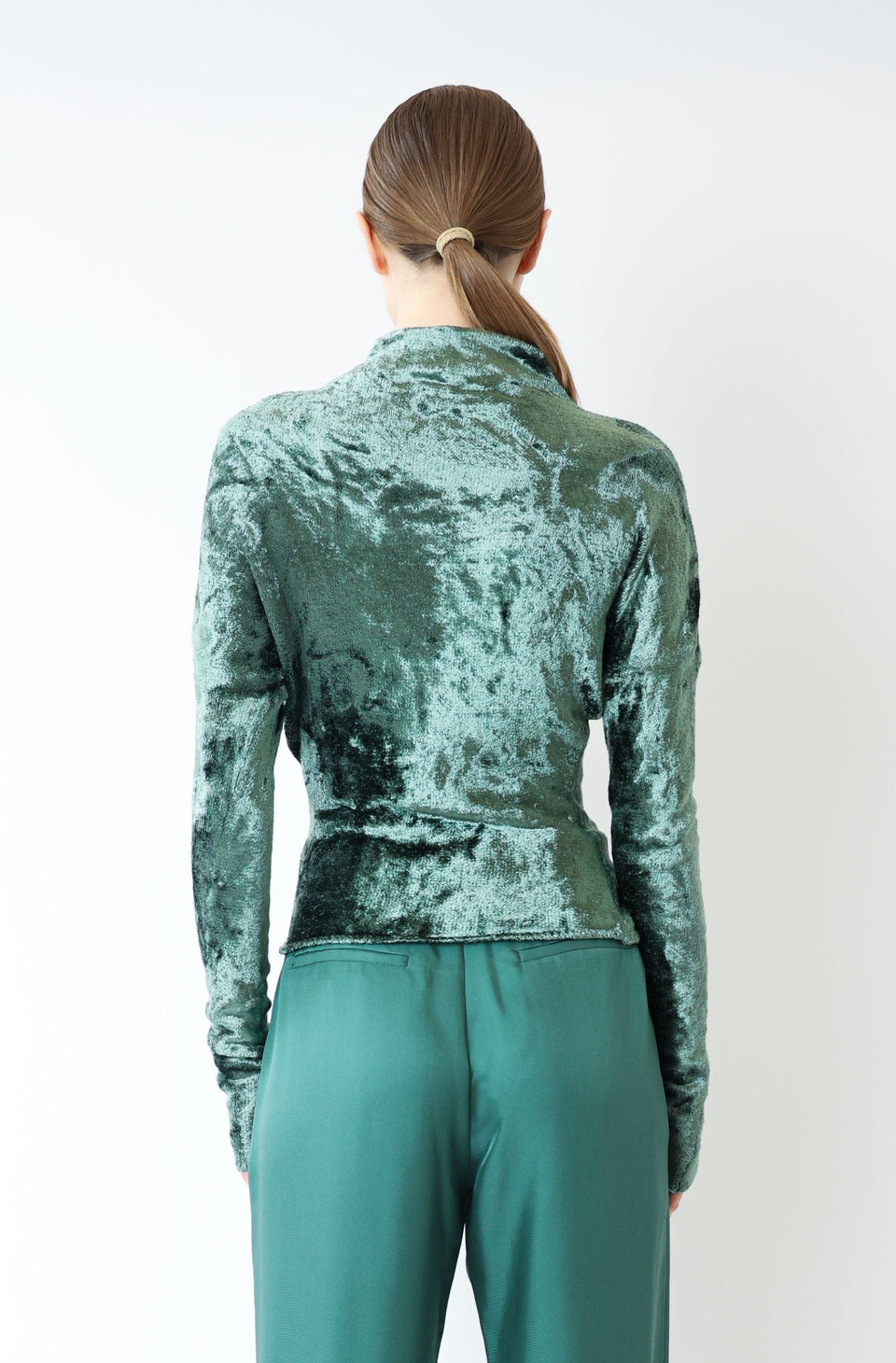Velvet Dolman Top