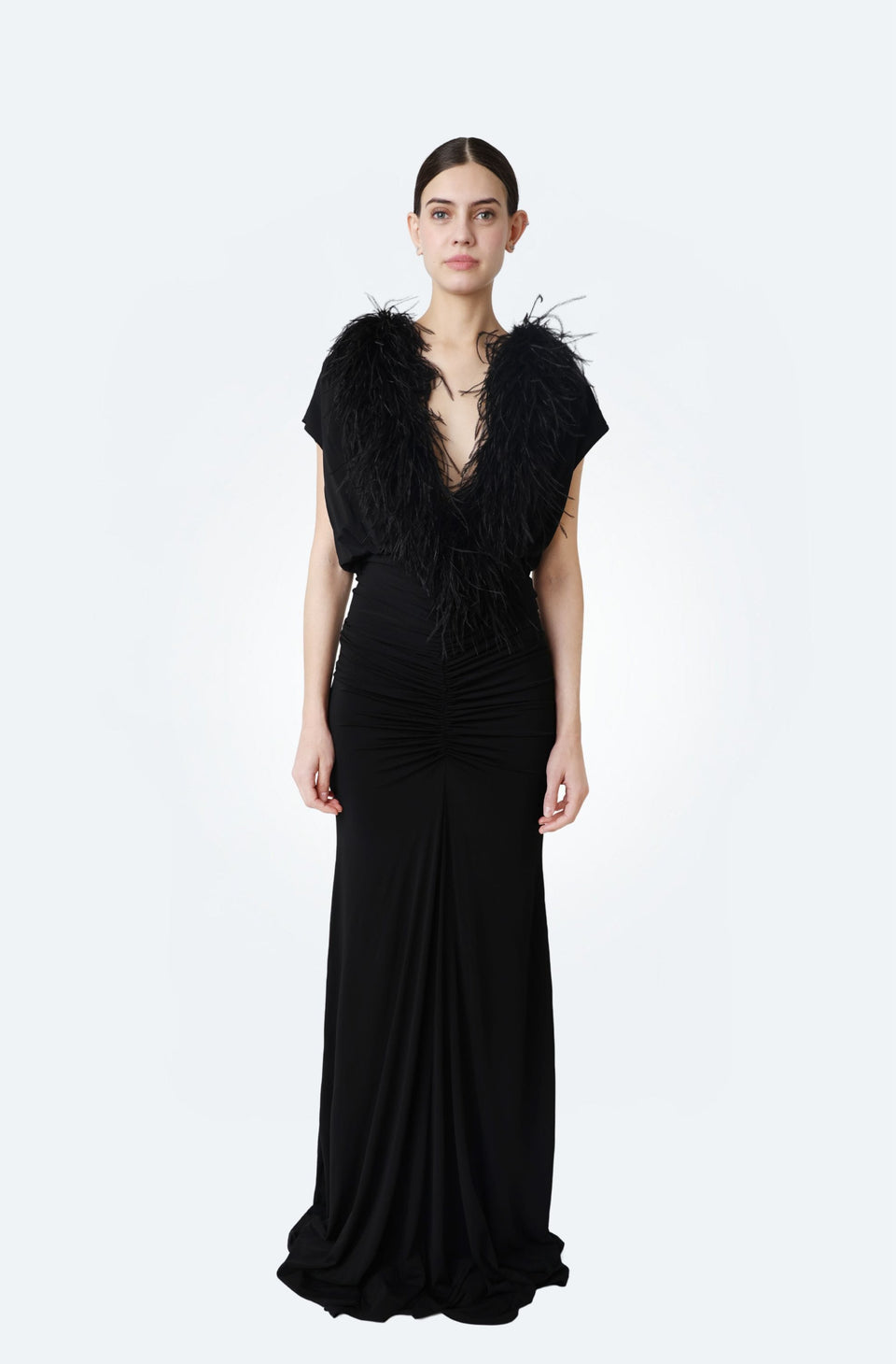 Feather Dresses & Feather Gowns | LAPOINTE Feather Dresses & Feather Gowns | LAPOINTE