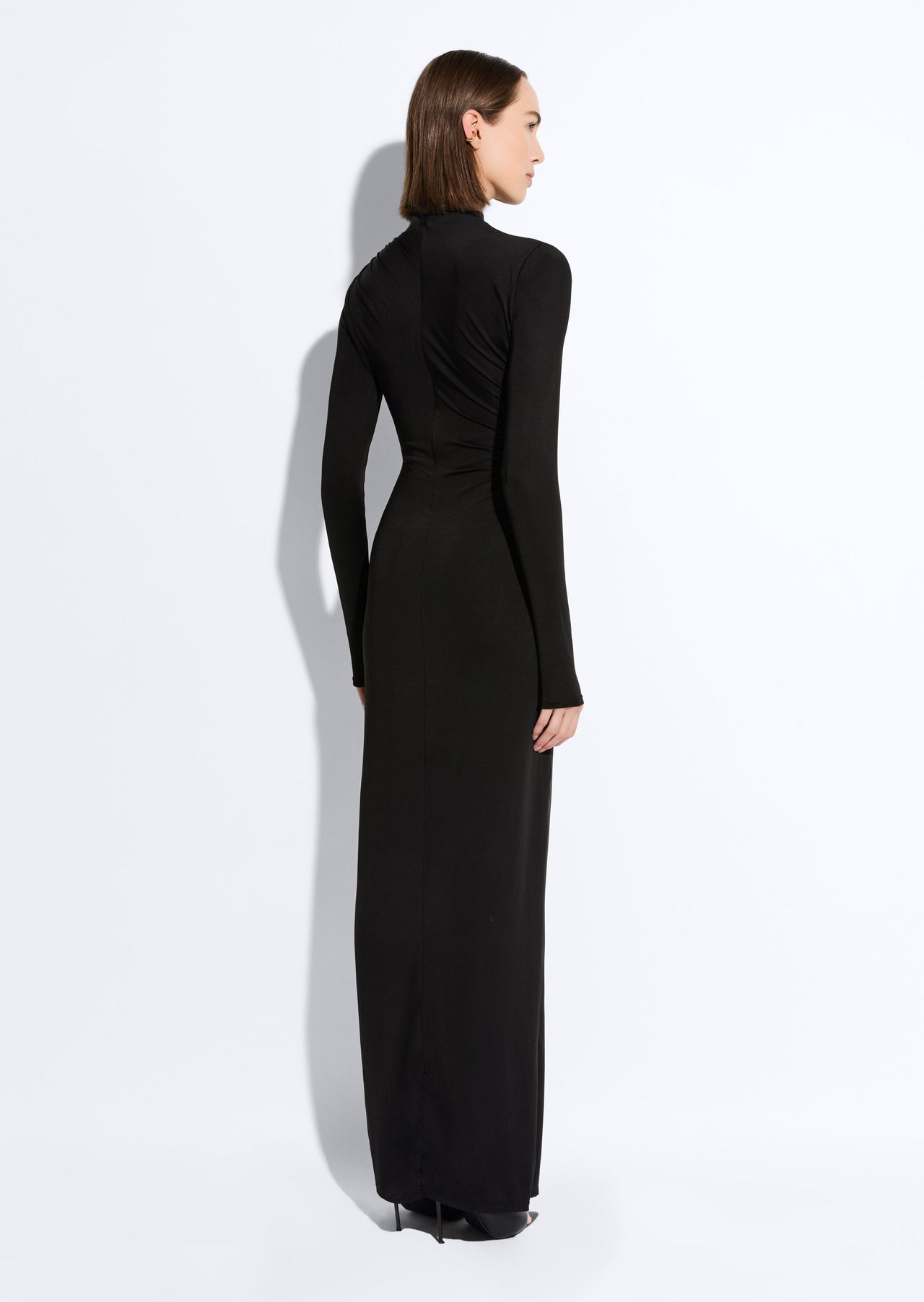 Jersey Draped Gown