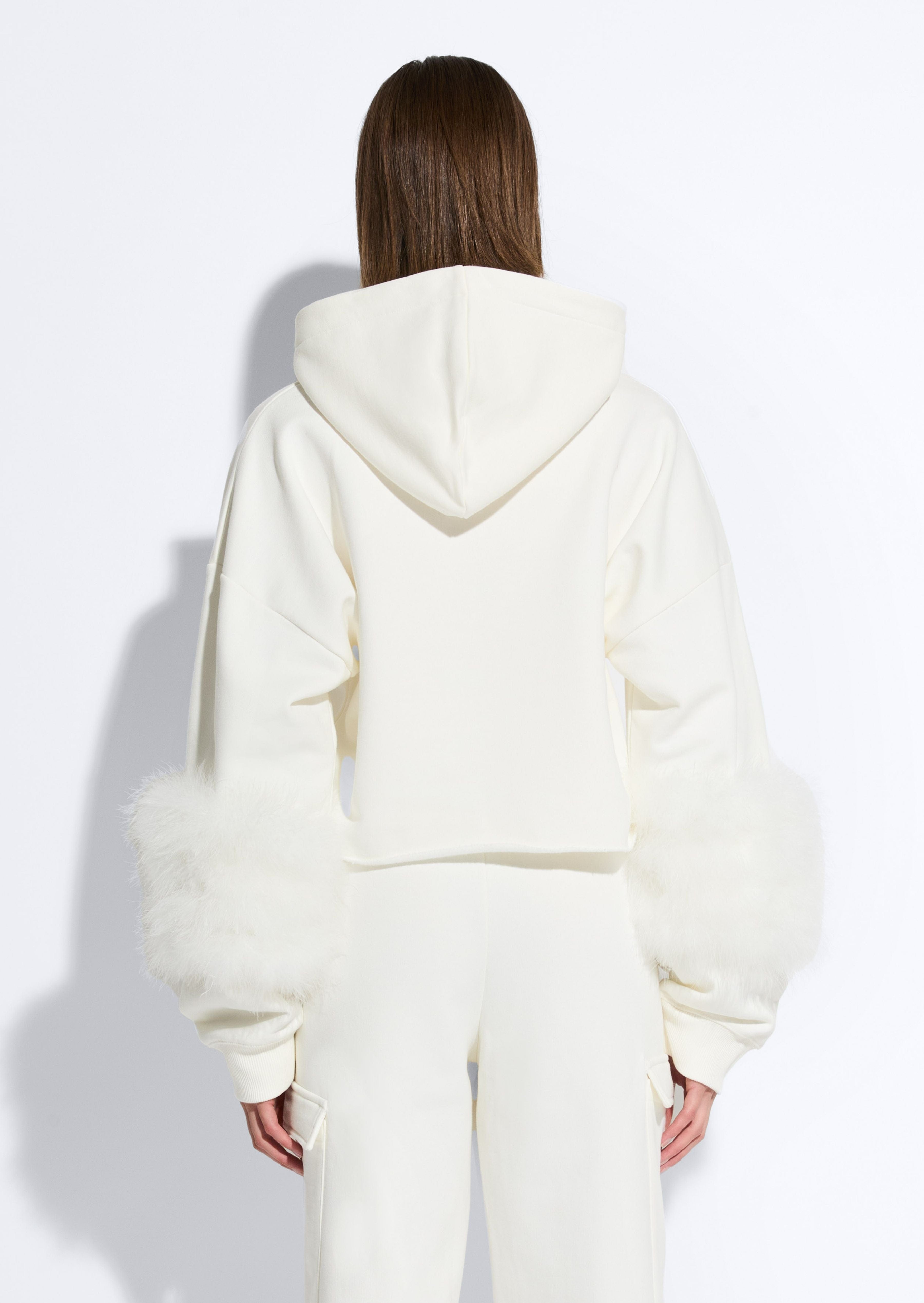 Feather Tops | Tops with Feather Sleeves | LAPOINTE
