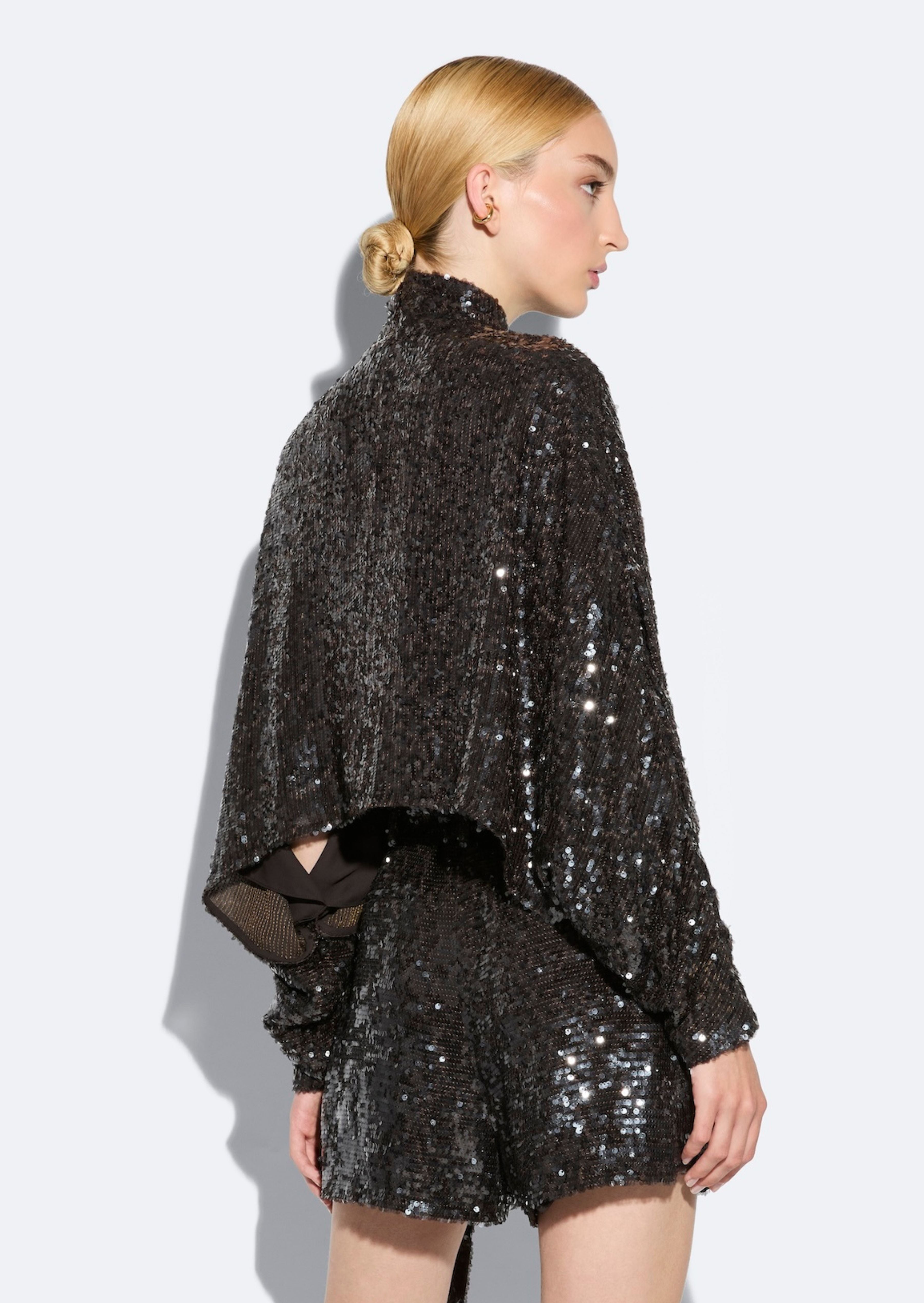 Sequin Caftan Top