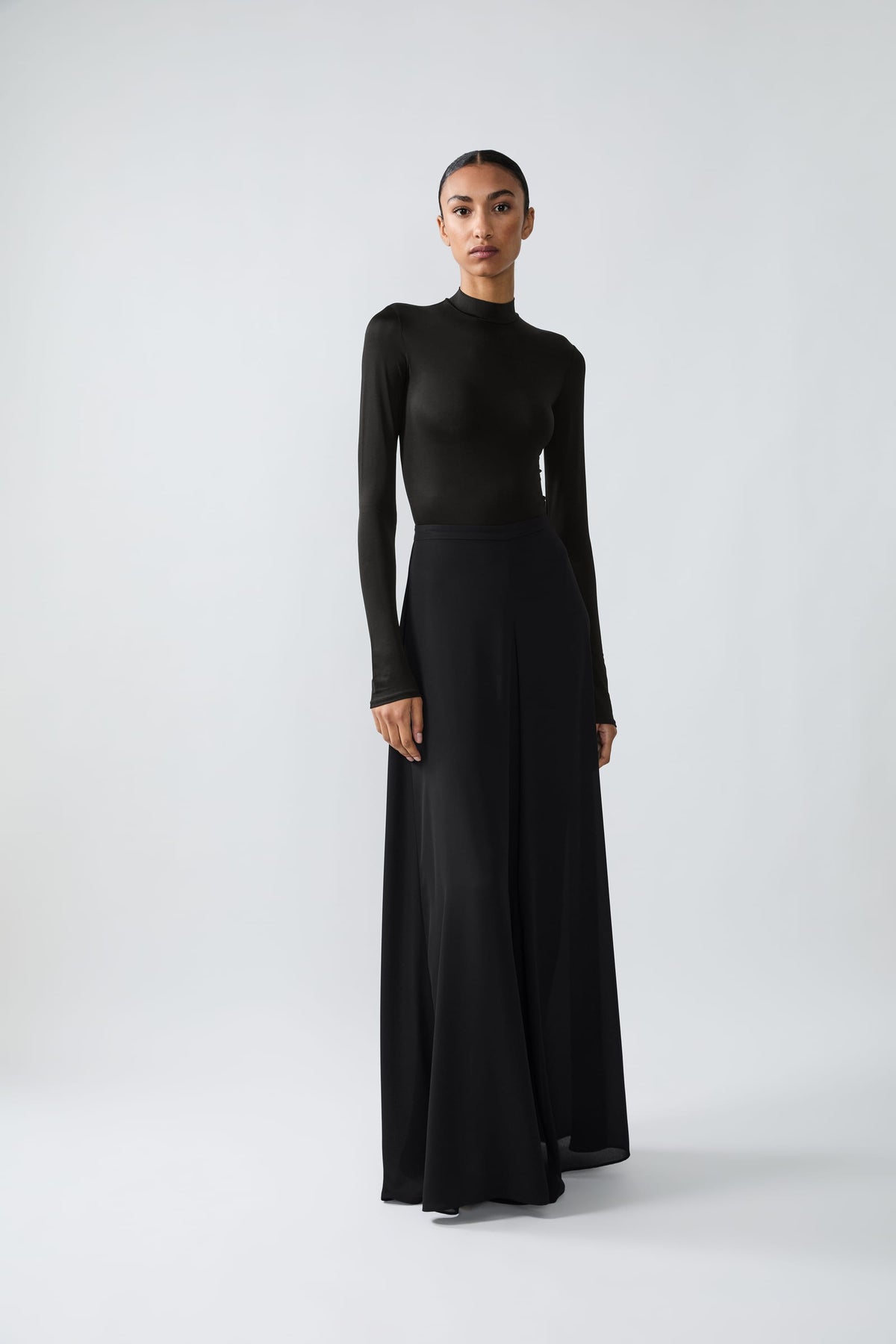 Georgette Wide Leg Pant - LAPOINTE