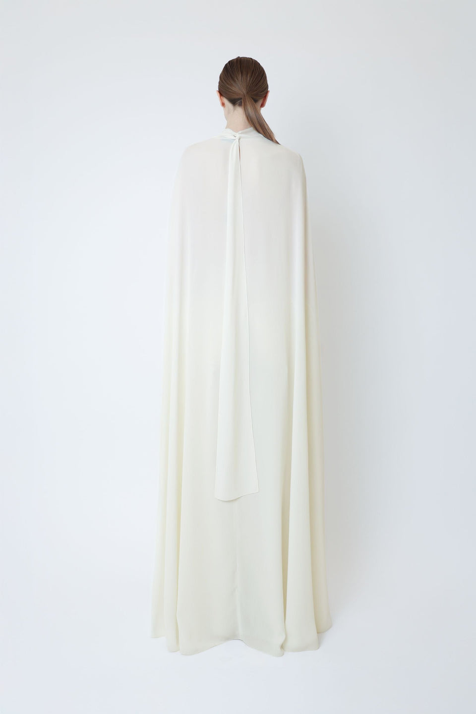 Georgette High Low Scarf Cape Top - LAPOINTE