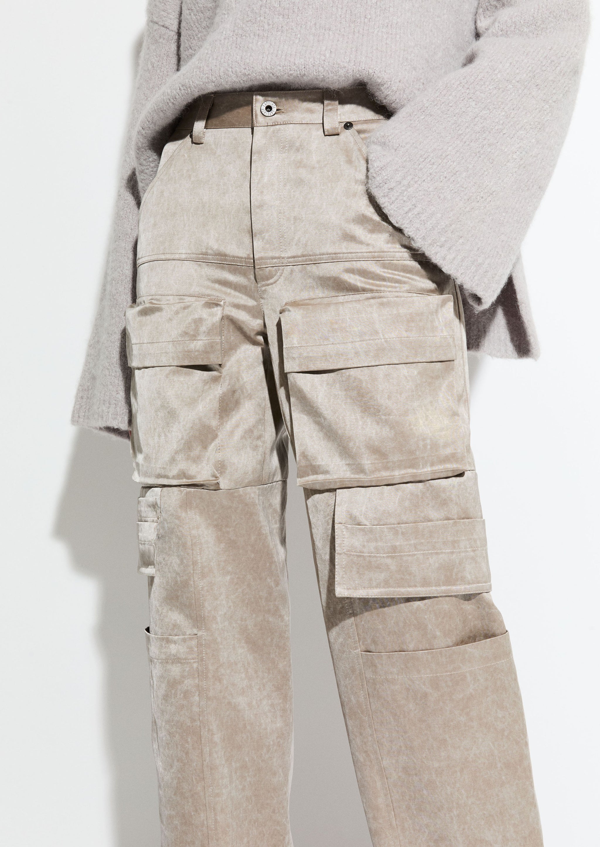 Washed Cotton Utility Pant