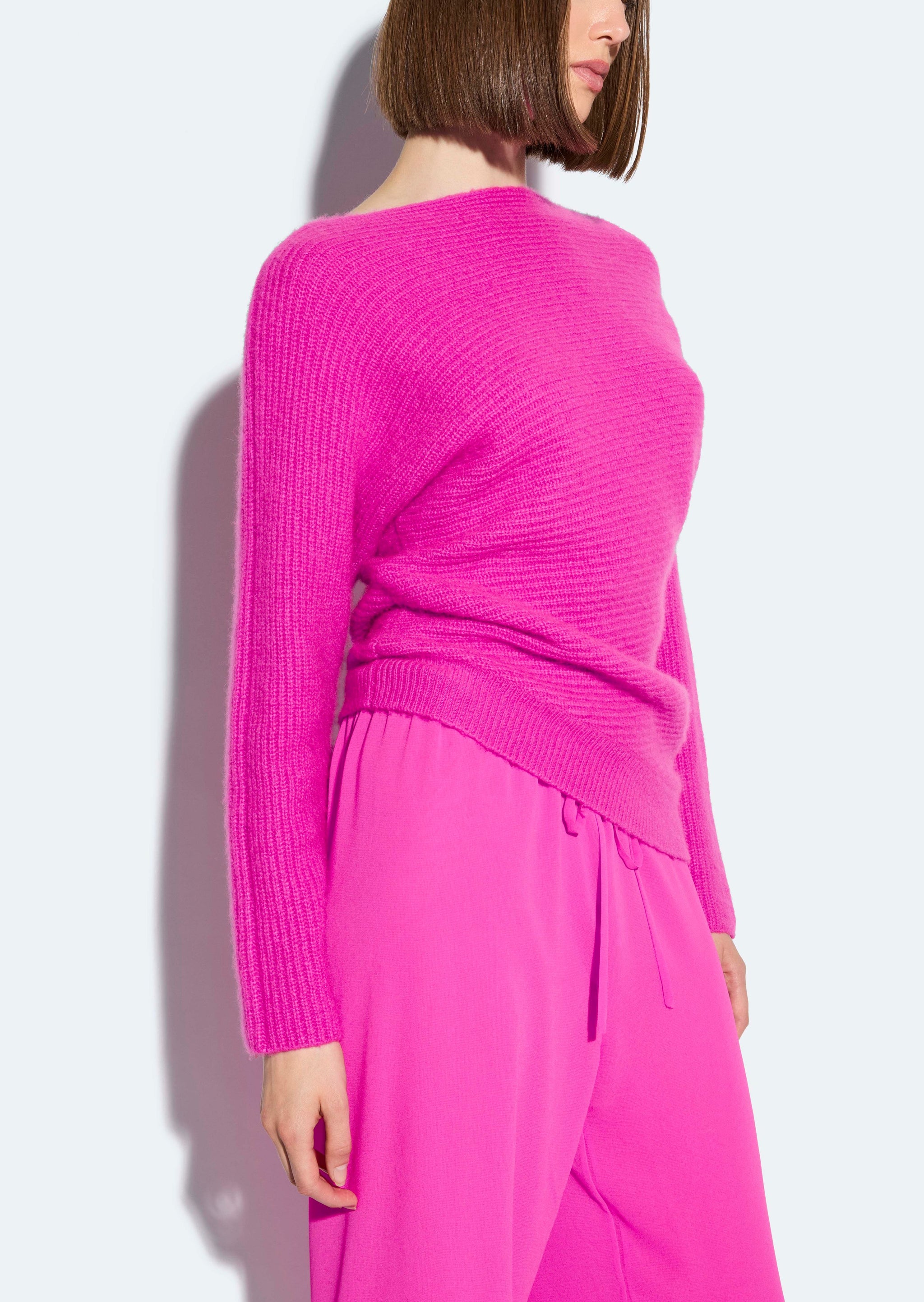 Cashmere Asymmetric Sweater