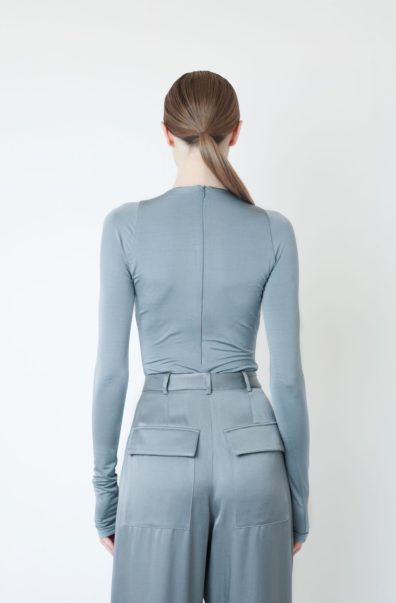 Jersey V Neck Bodysuit - LAPOINTE