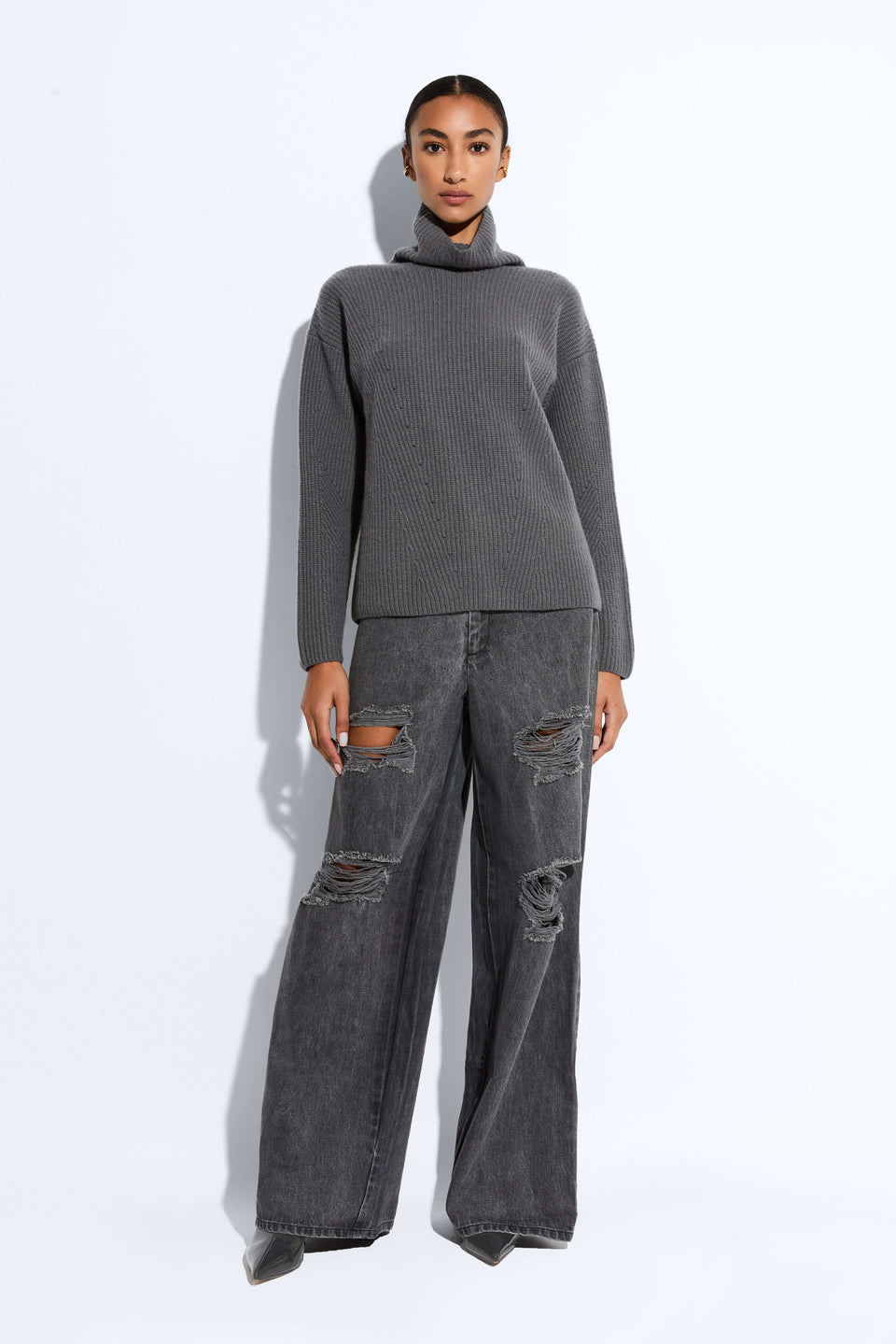 Cashmere Silk Turtleneck - LAPOINTE