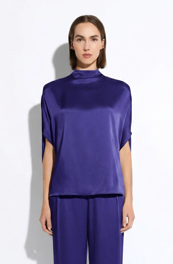 Satin Cape Tee
