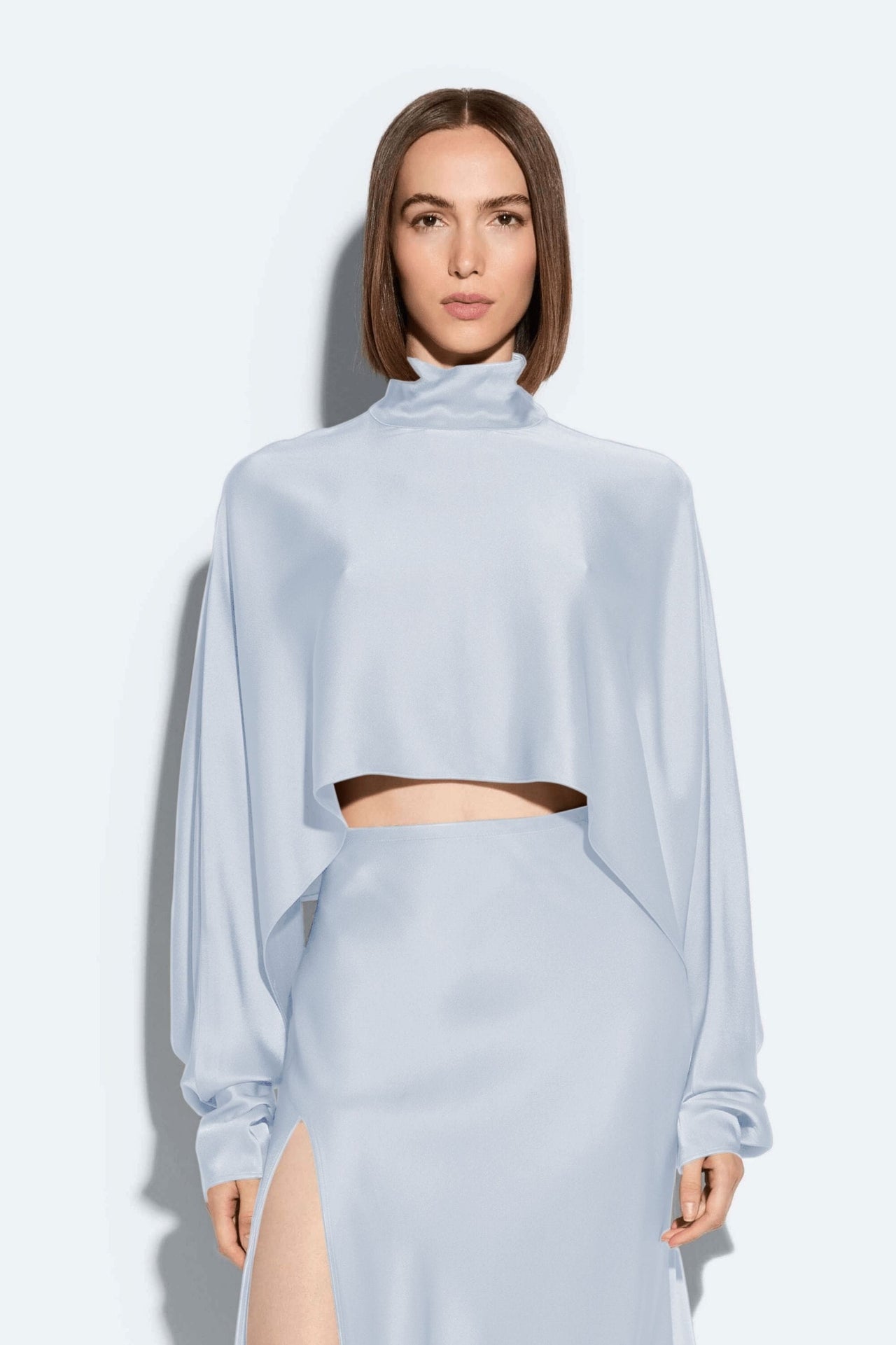 Satin Caftan Top - LAPOINTE