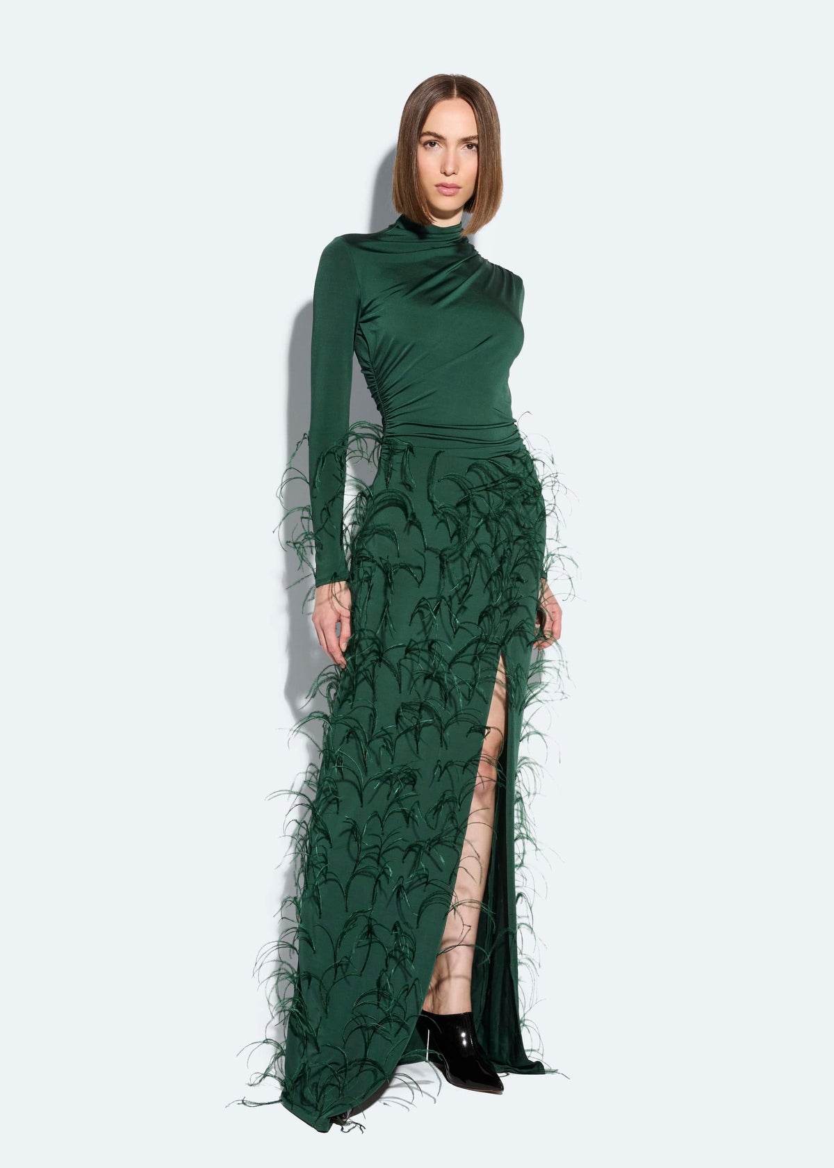 Luxurious Feather Dress