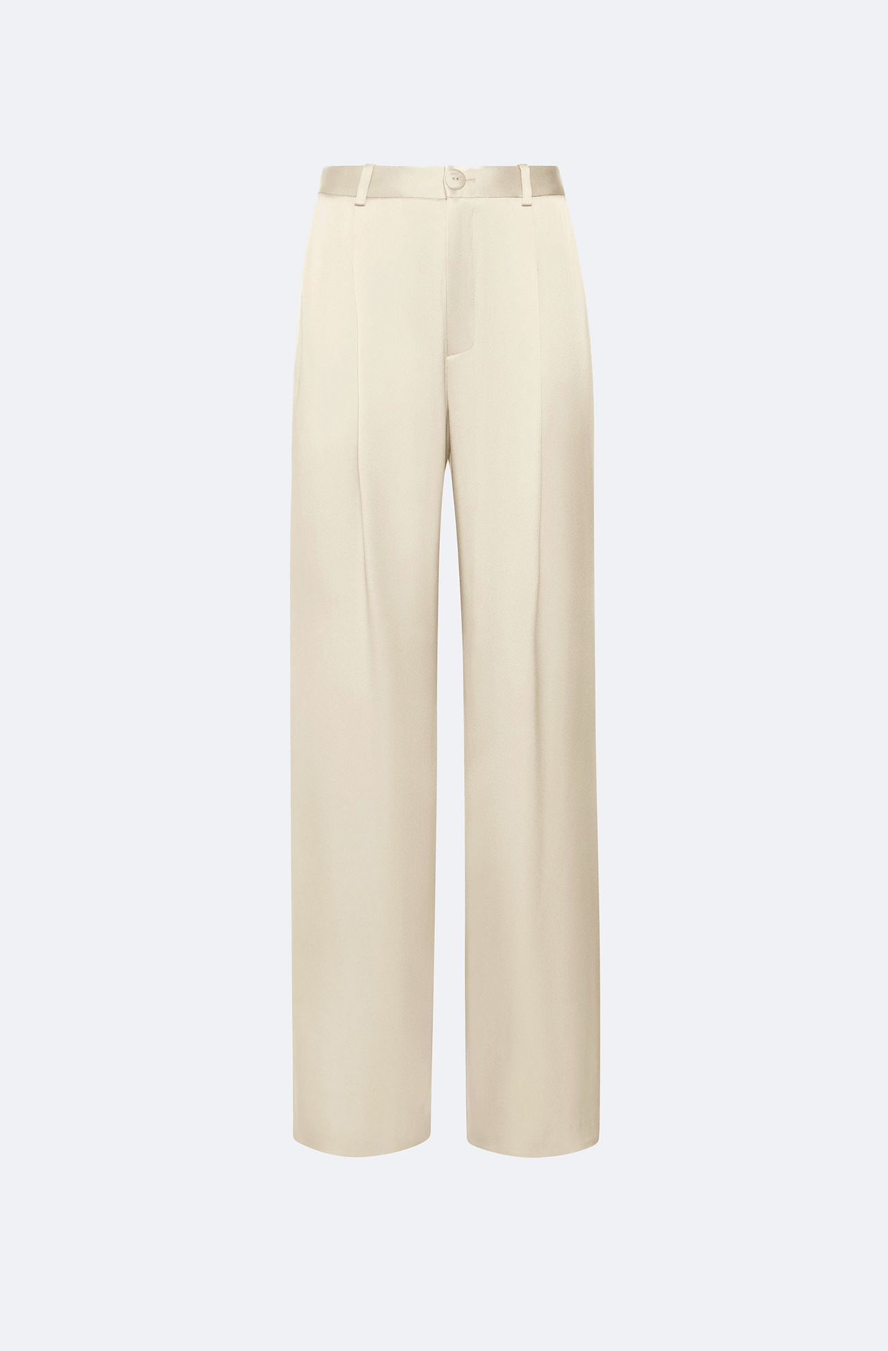 Satin Relaxed Pleated Pant - LAPOINTE