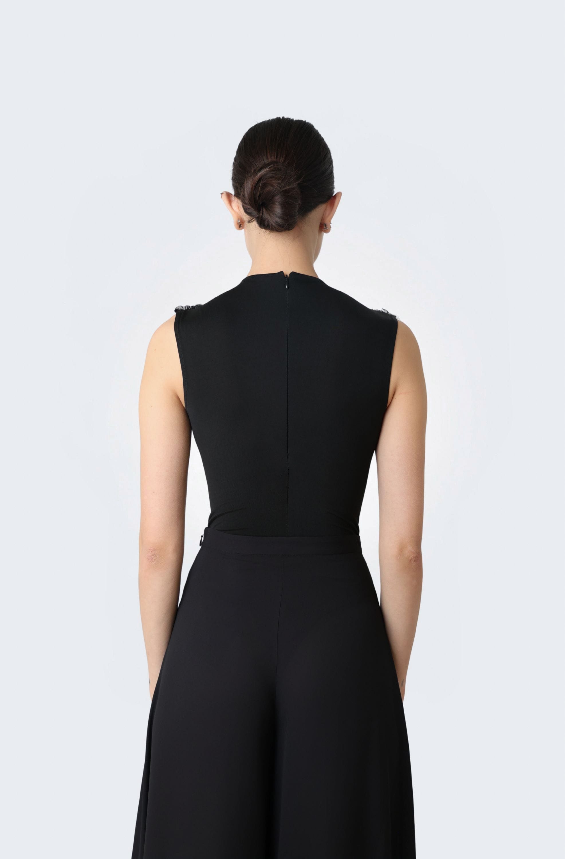 Jersey Cowl Neck Bodysuit - LAPOINTE