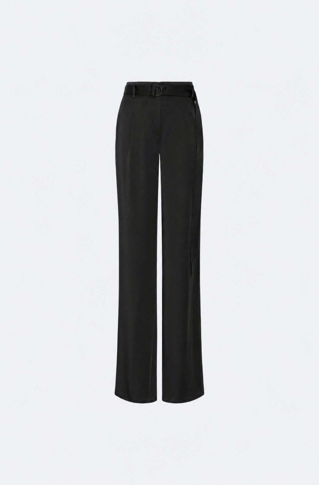 Lightweight Satin Belted Pant - LAPOINTE