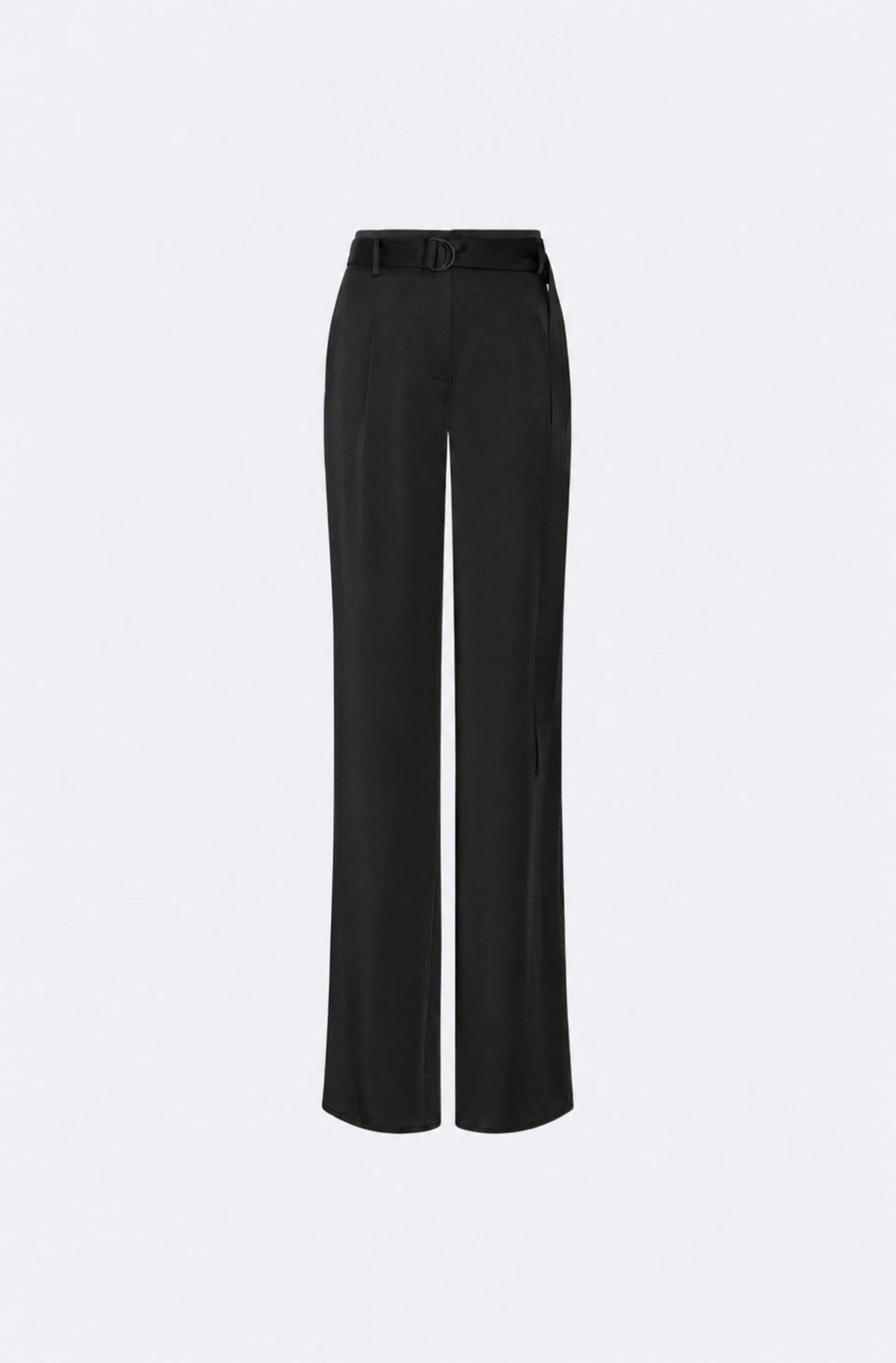 Lightweight Satin Belted Pant - LAPOINTE