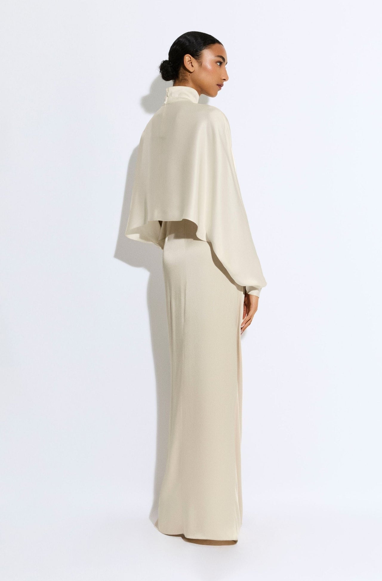 Satin Wrap Maxi Skirt - LAPOINTE